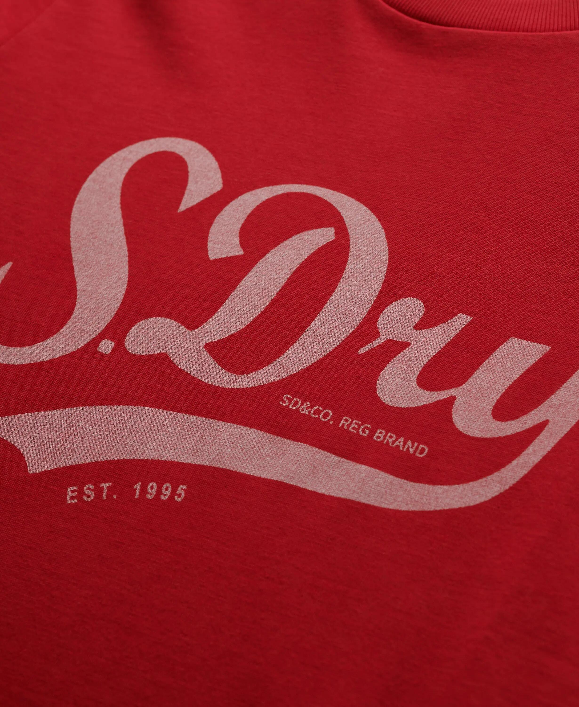 superdry Varsity Script T-Shirt – 100% biologisch katoen, relaxed fit 6/7