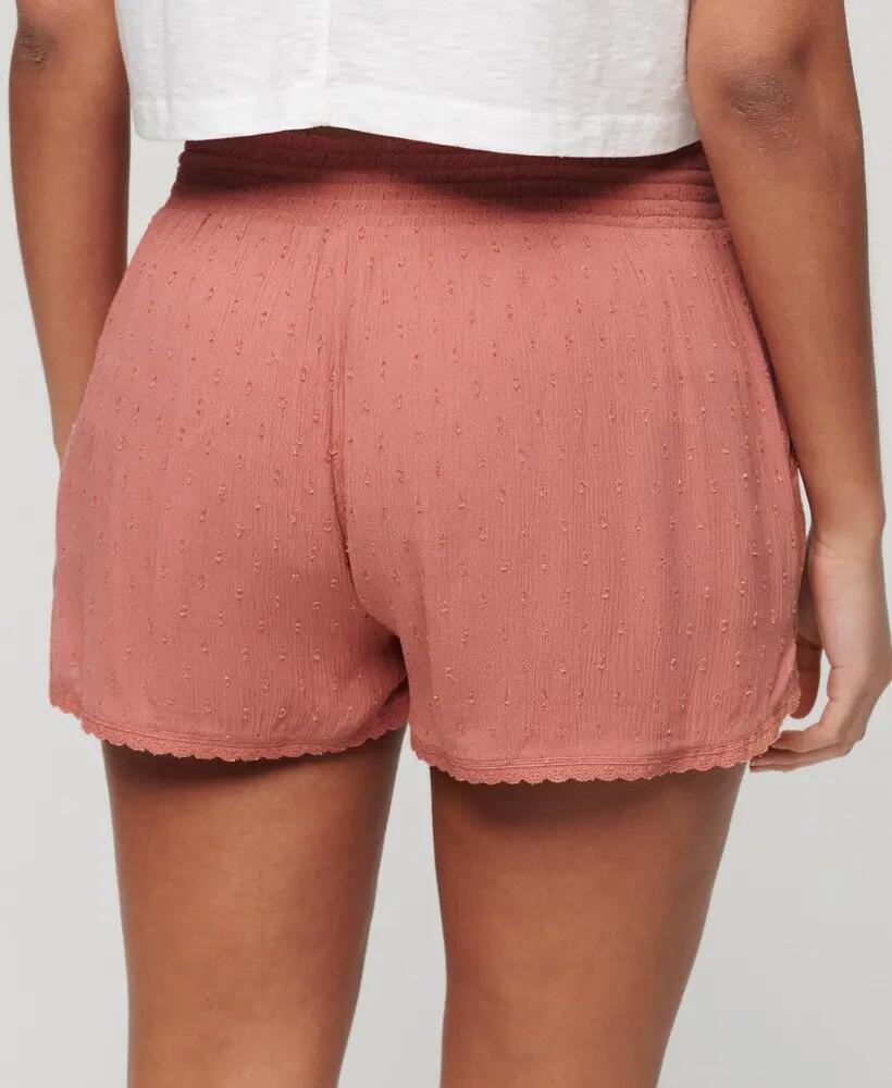 superdry Vintage Beach Shorts con pizzo – foderati, vita elasticizzata – SMOKEY 2/7