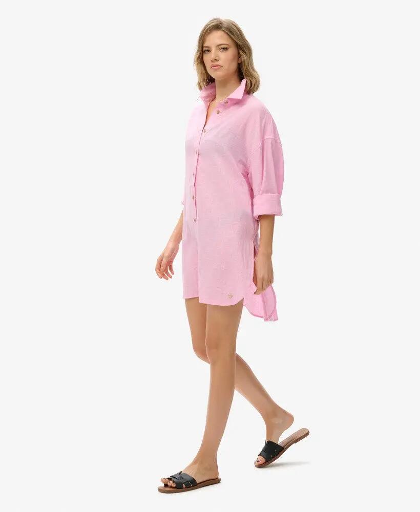 superdry Camicia lunga da spiaggia Ibiza in cotone 3/6