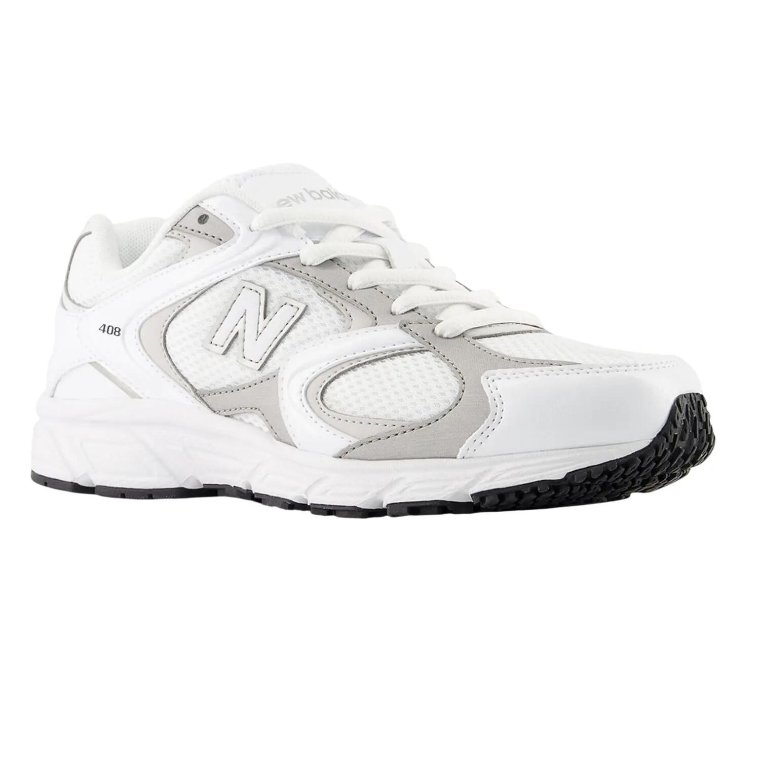 Scarpe Sportive CorsaBambini New Balance 408 Bianco Nero 4/4