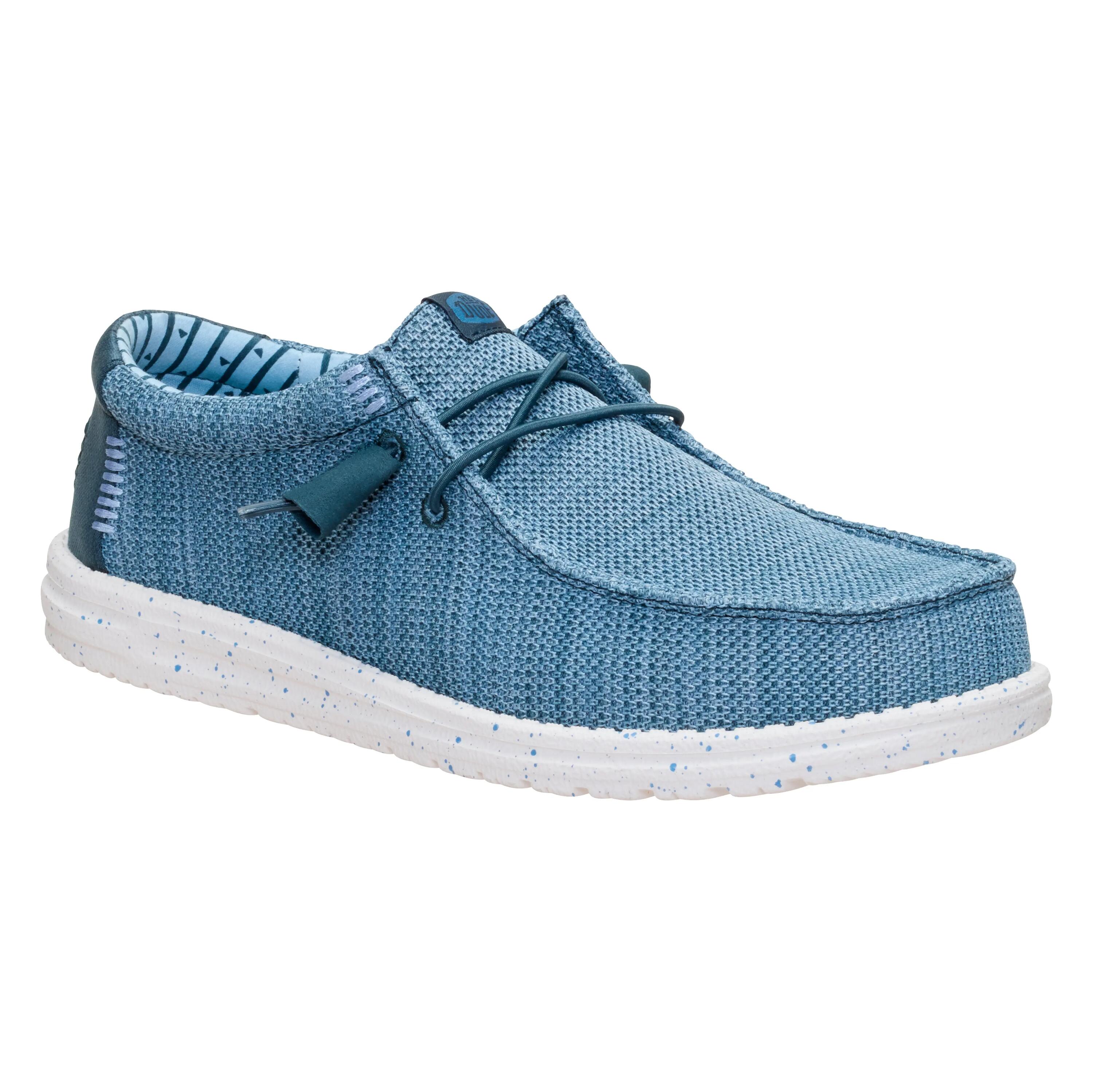 Zapatillas casual - Hombre - Ligeras y flexibles - Wally Stretch - Azul denim 5/5