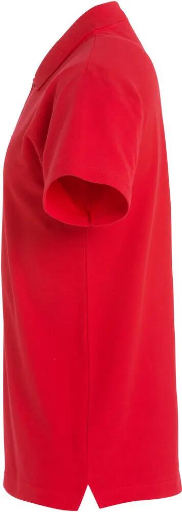 clique Basic Polo S/S Junior em 100% poliéster – ajuste confortável 3/4