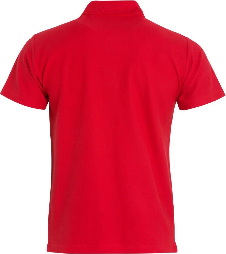 clique Basic Polo S/S Junior em 100% poliéster – ajuste confortável 2/4