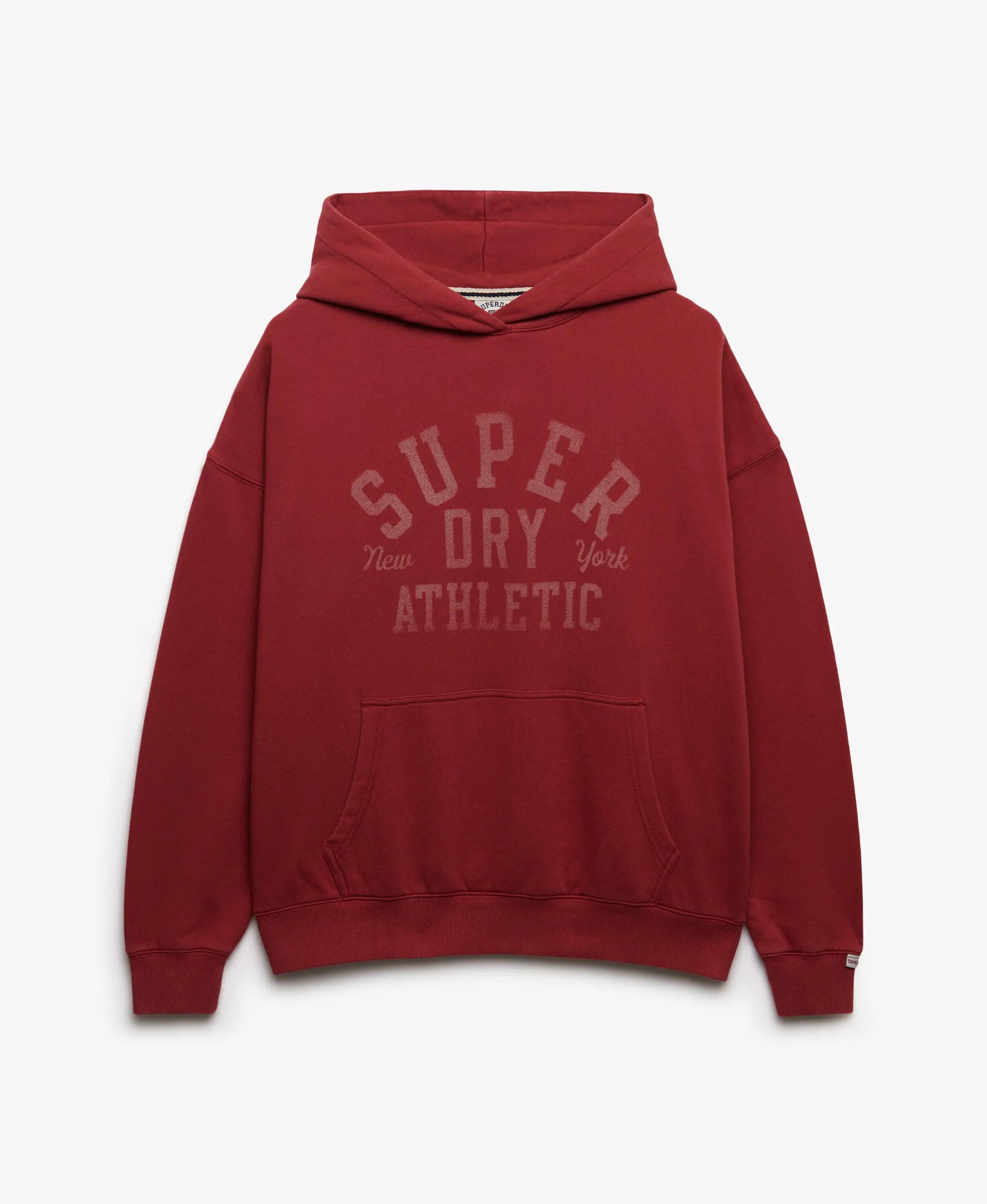 superdry Athletic Essentials Relaxed Hoodie 100% bawełna, oversize 7/7