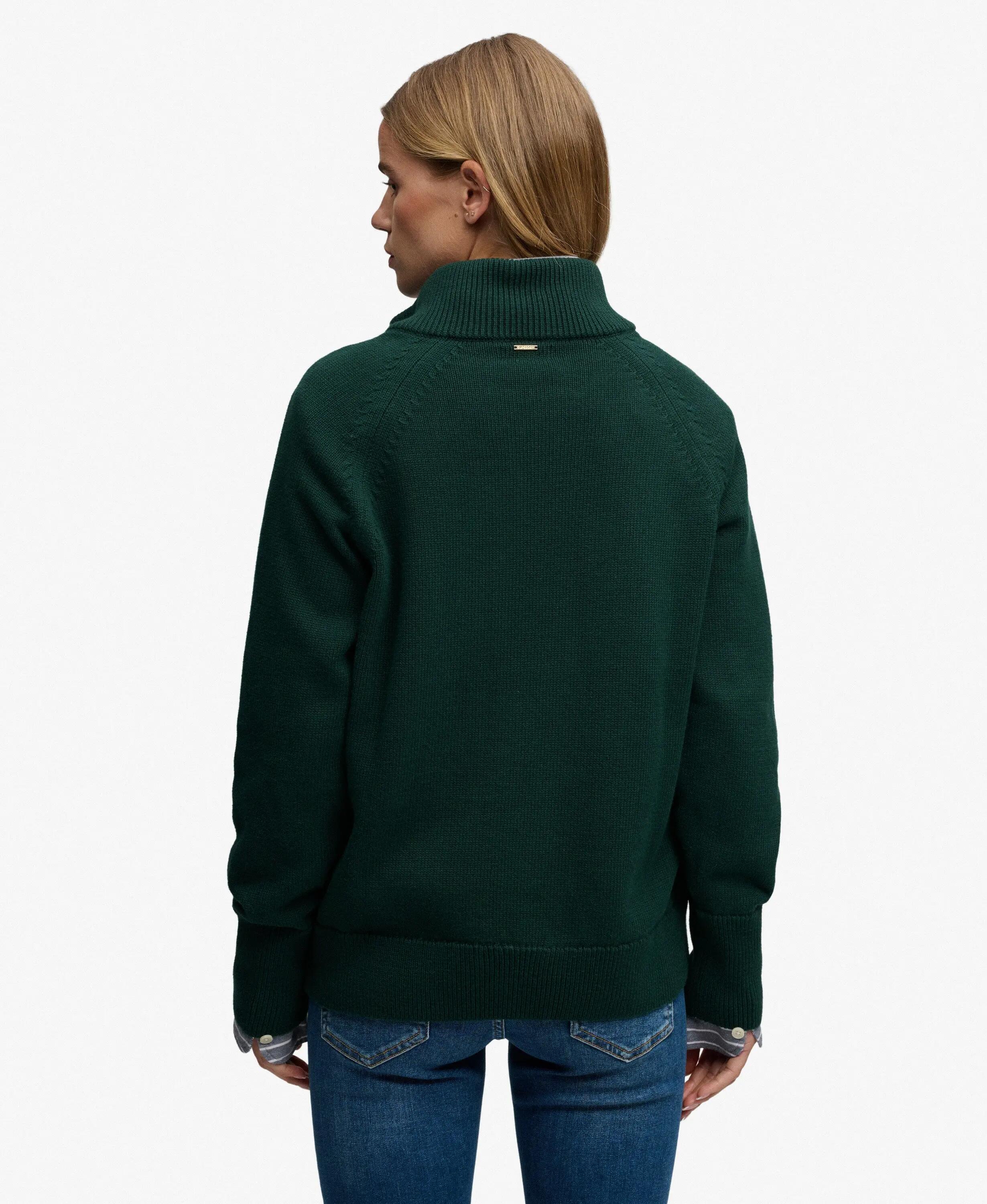 superdry Camisola meia-fecho em algodão clássico – 100% algodão biológico 5/7