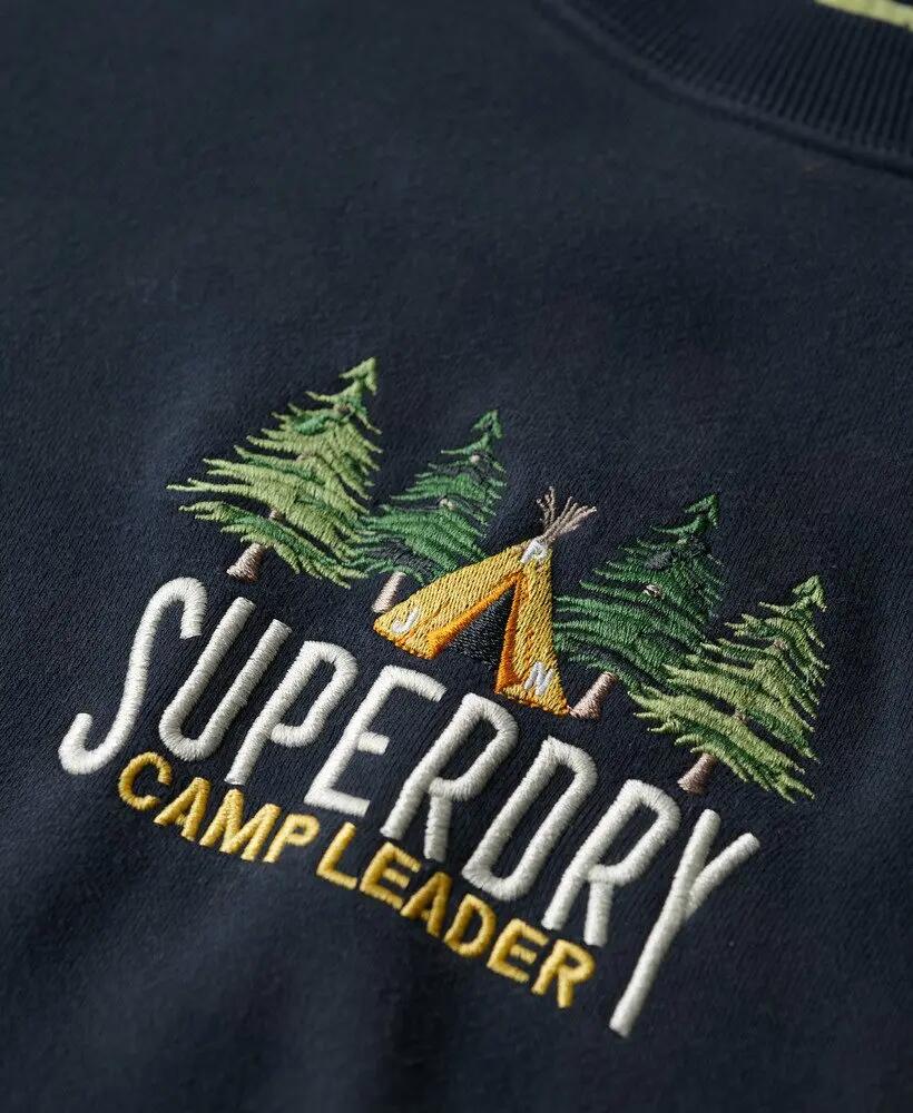 superdry Sudadera Travel Souvenir Loose Crew 100% algodón 5/7