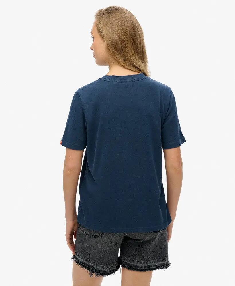 superdry Emellish Varsity Relaxed T‑shirt van katoen 4/4