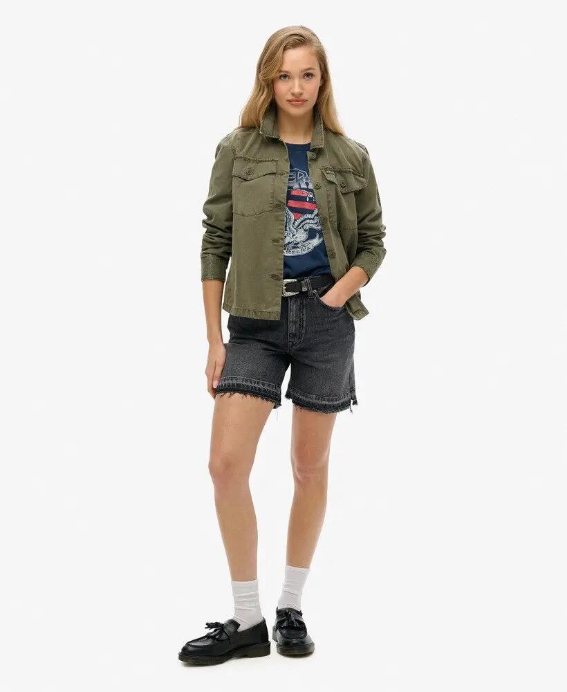 superdry Emellish Varsity Relaxed T‑shirt van katoen 2/4