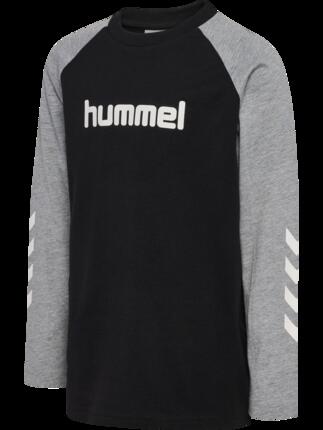 hummel T-shirt manches longues enfant en coton bio avec logo