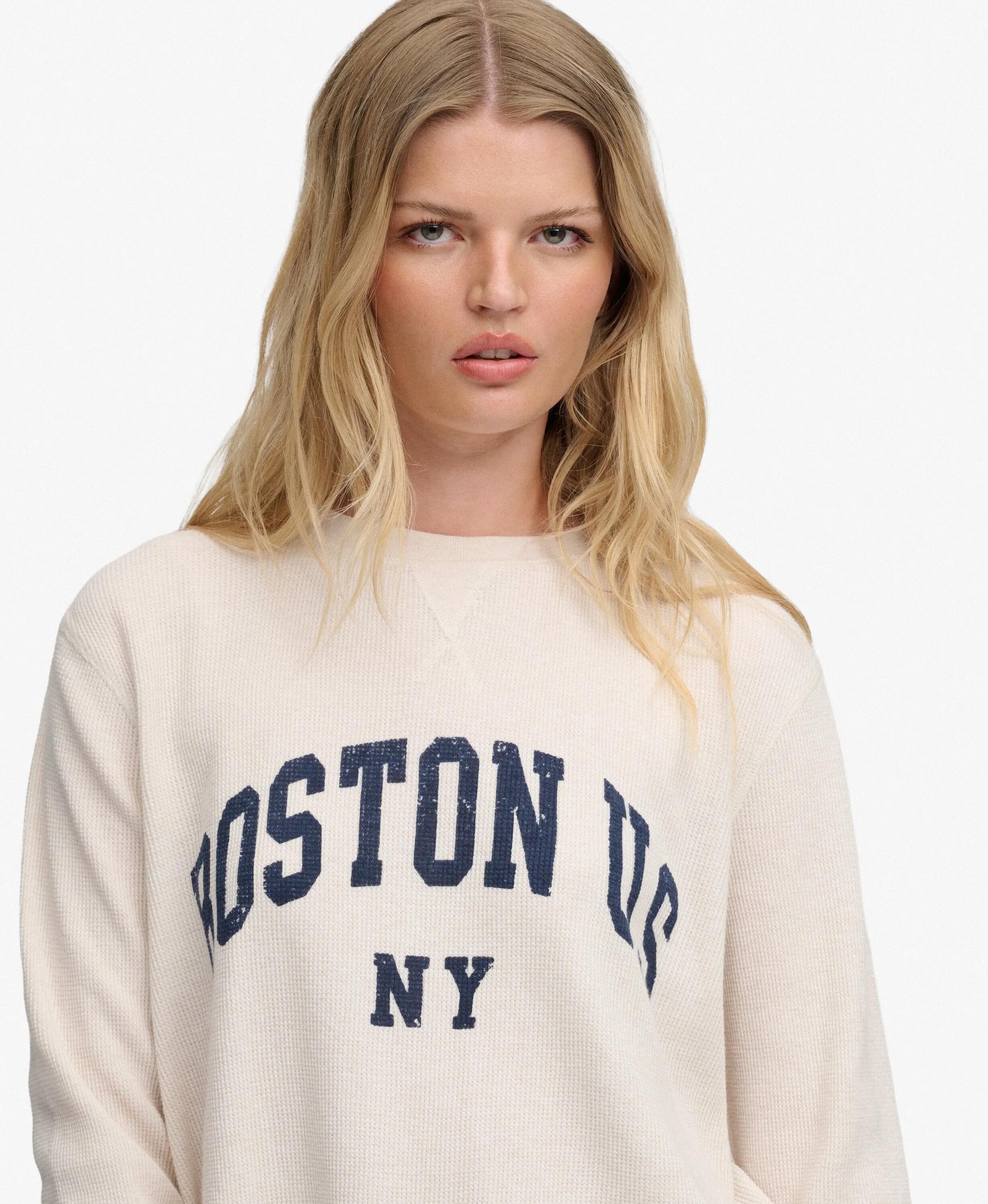 superdry T-shirt manches longues Athletic Essential en coton texturé 4/6