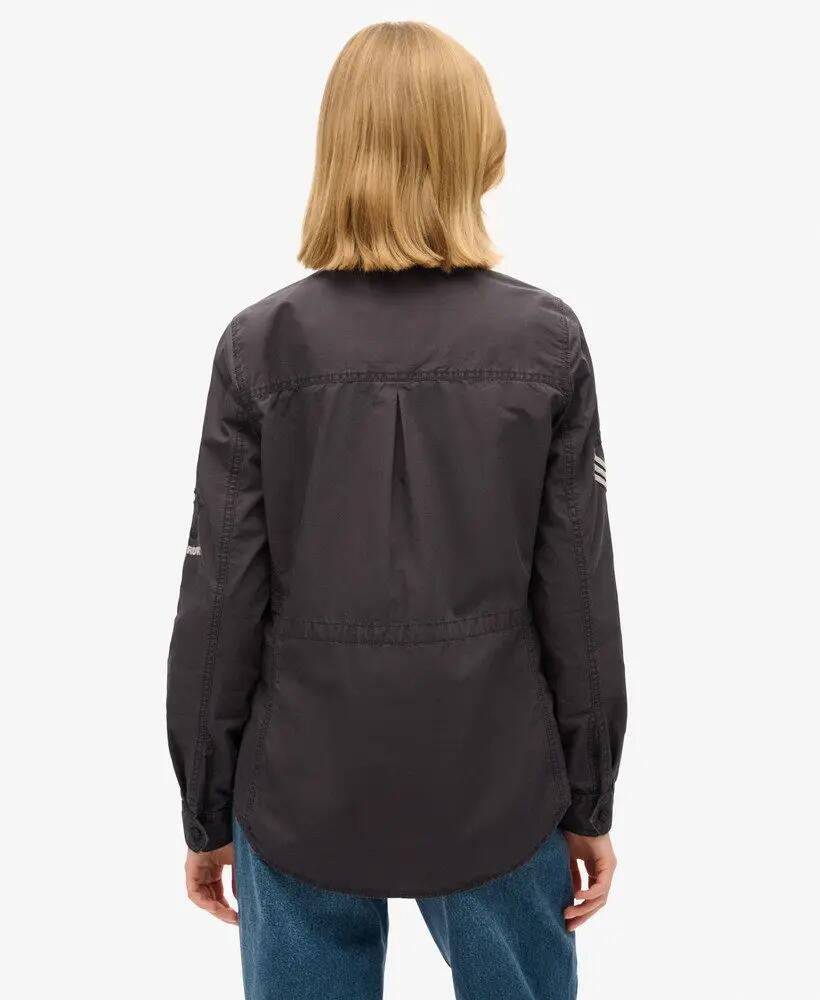 superdry Military Shirt dames van biologisch katoen – BLACKBOARD 5/7