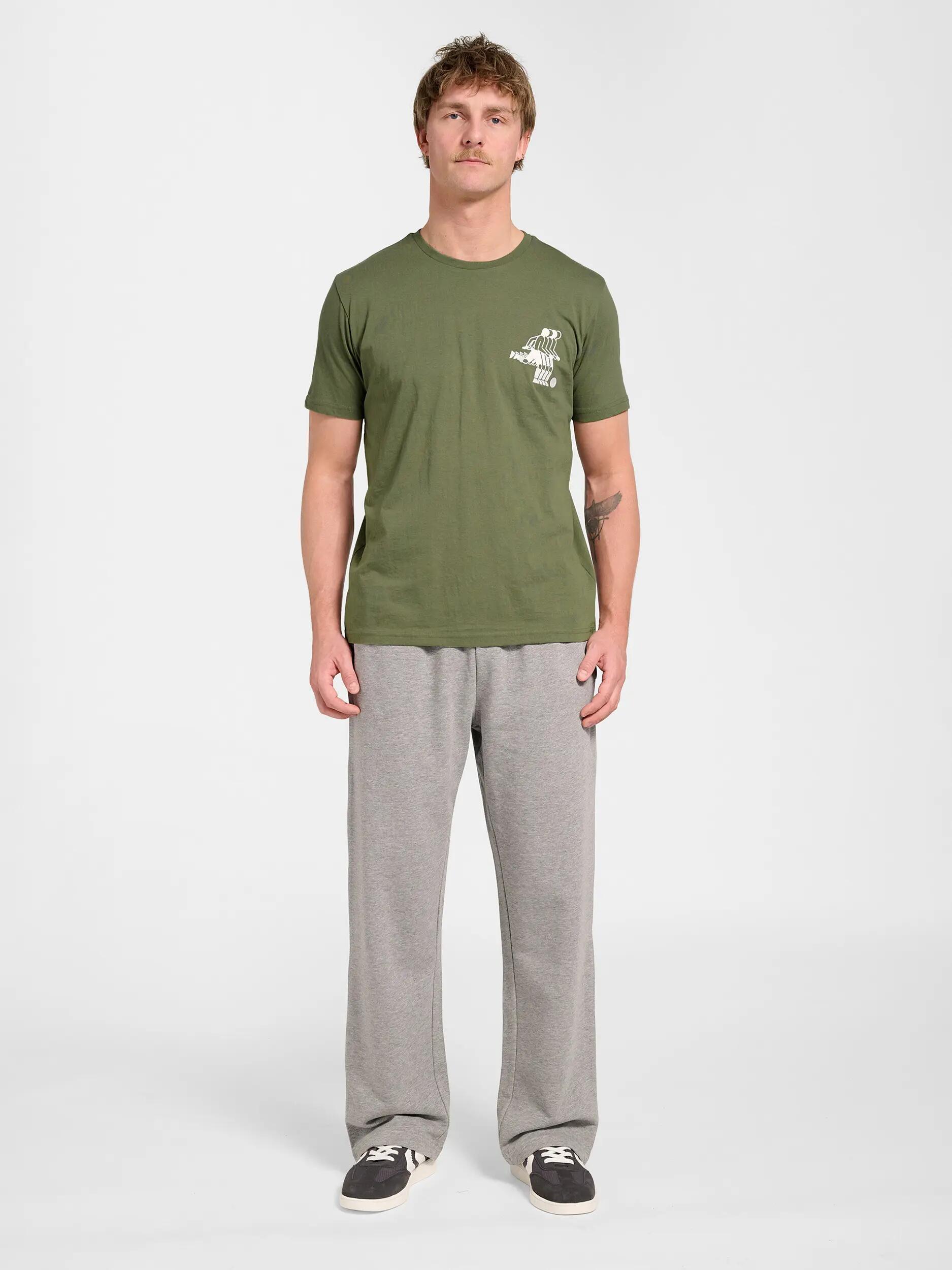 hummel hmlPULSE GRAPHIC T-SHIRT S/S in cotone biologico e poliestere riciclato 4/9