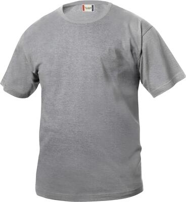 clique Basic-T Junior maglia in cotone - grey melange