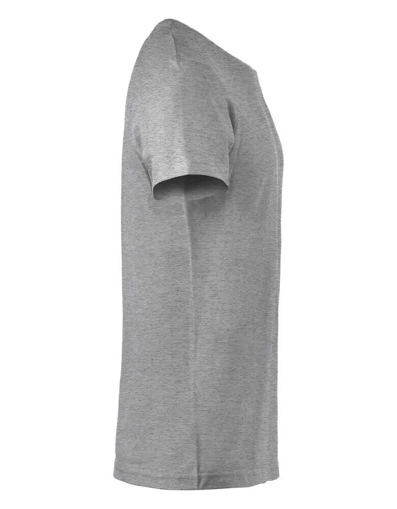clique Basic-T Junior katoenen T-shirt - grey melange 7/7