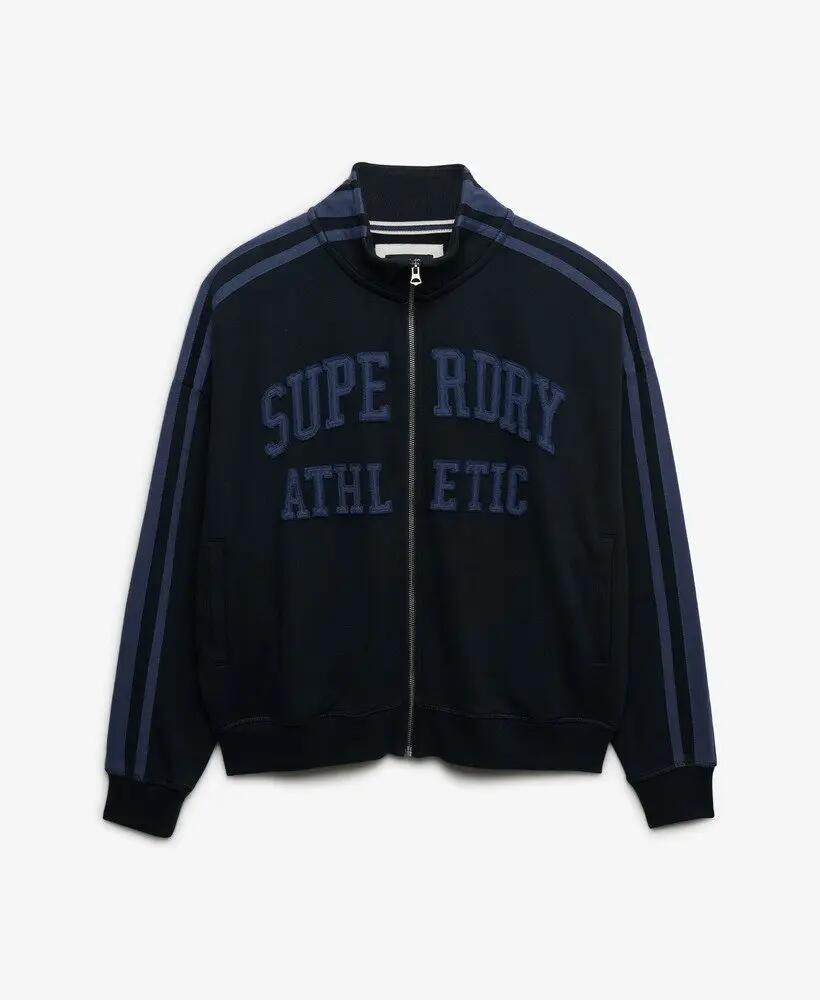 superdry Cazadora deportiva Athletic Essentials con aplique, corte holgado 7/7