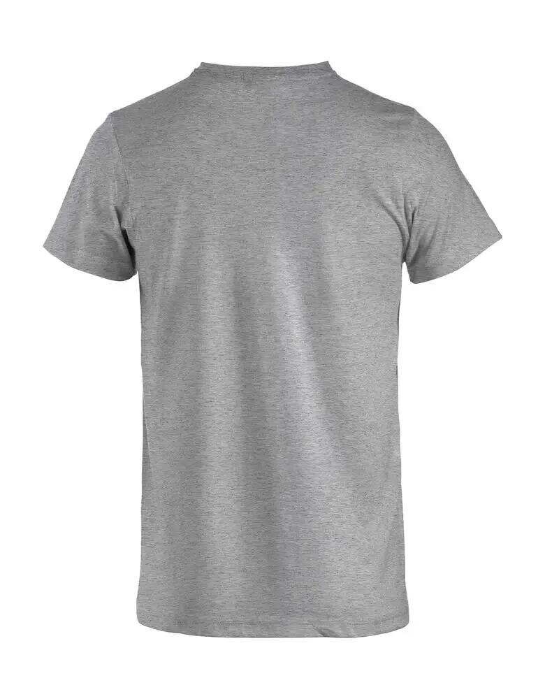 clique Basic-T Junior katoenen T-shirt - grey melange 6/7
