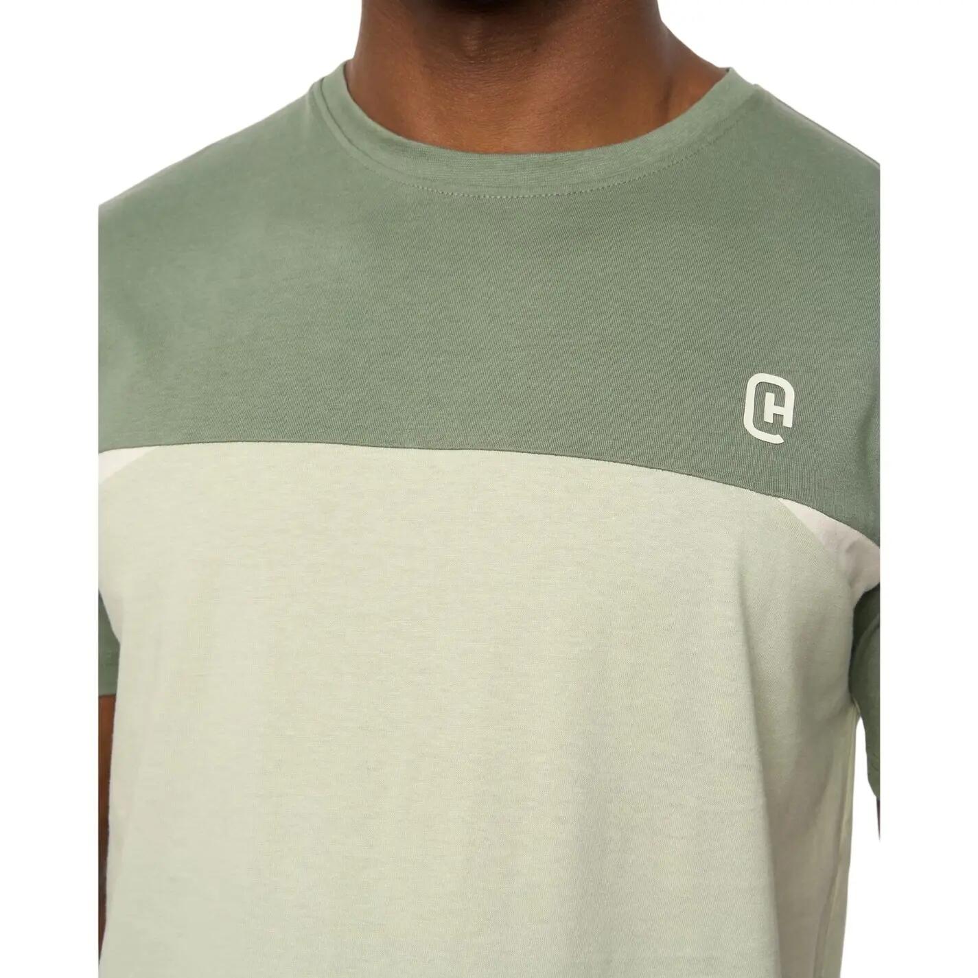 Tshirt Manches Courtes CASTLEBAY Homme (Kaki Clair) 4/4