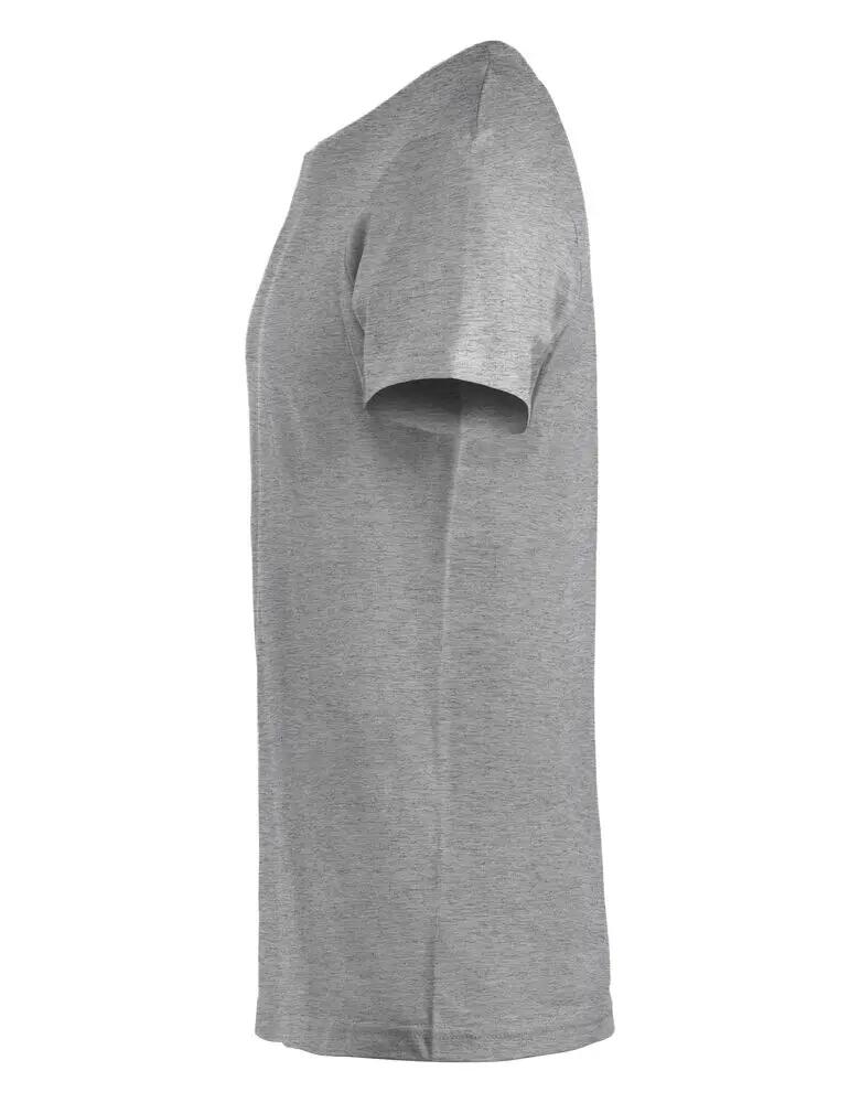 clique Basic-T Junior katoenen T-shirt - grey melange 5/7