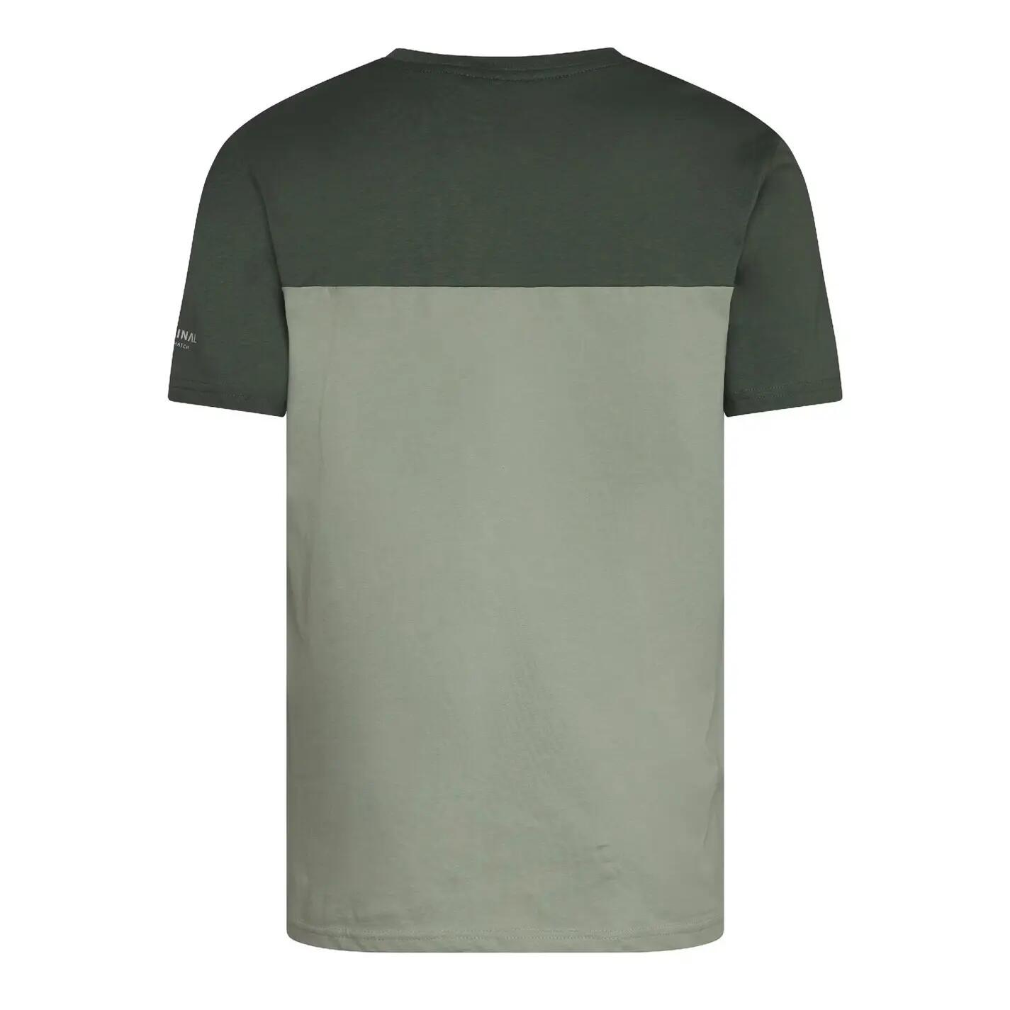 Tshirt Manches Courtes CASTLEBAY Homme (Kaki Clair) 3/4