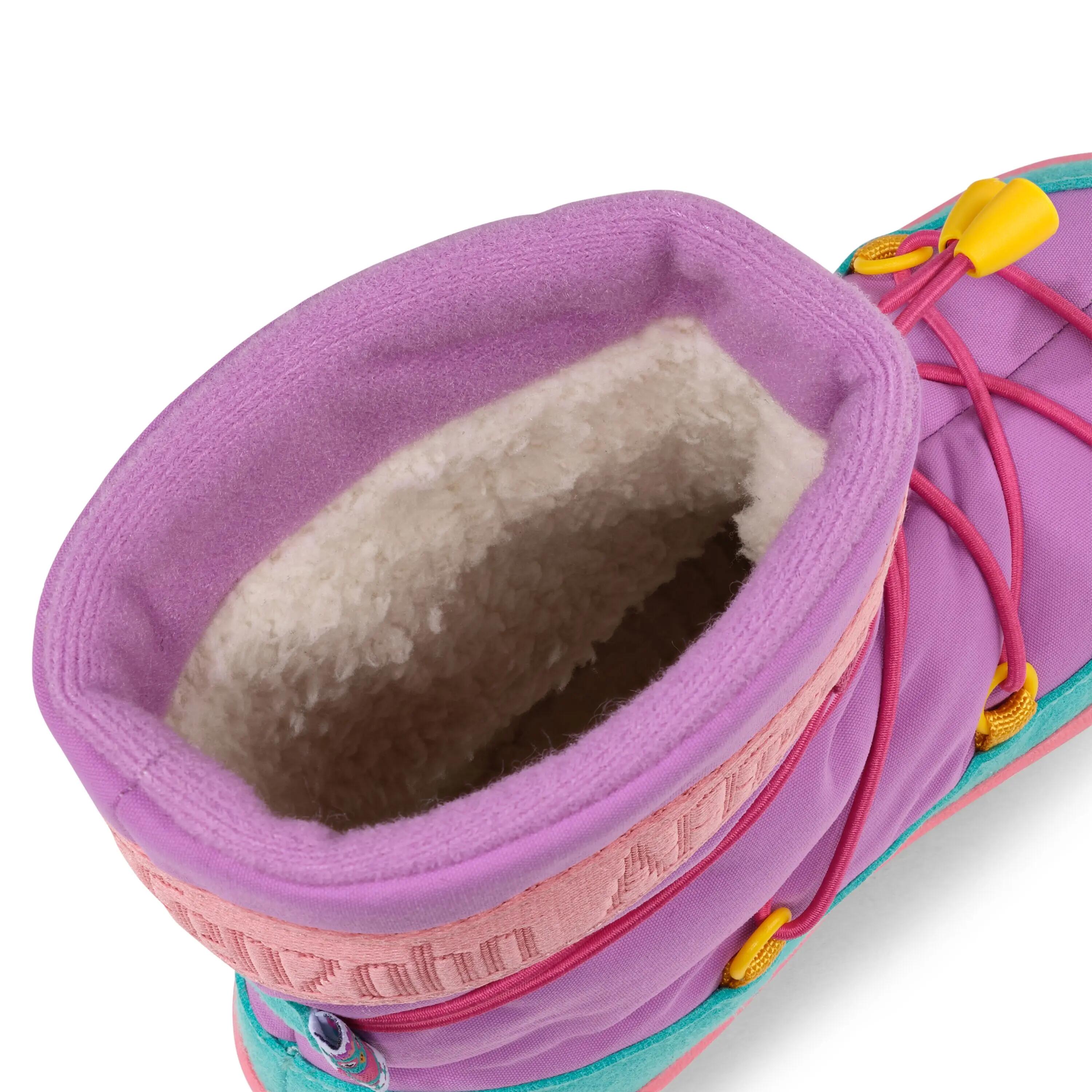 Stivali neve - inverno - Bambini - Vegani, impermeabili - Snowy Owl - Rosa 9/10