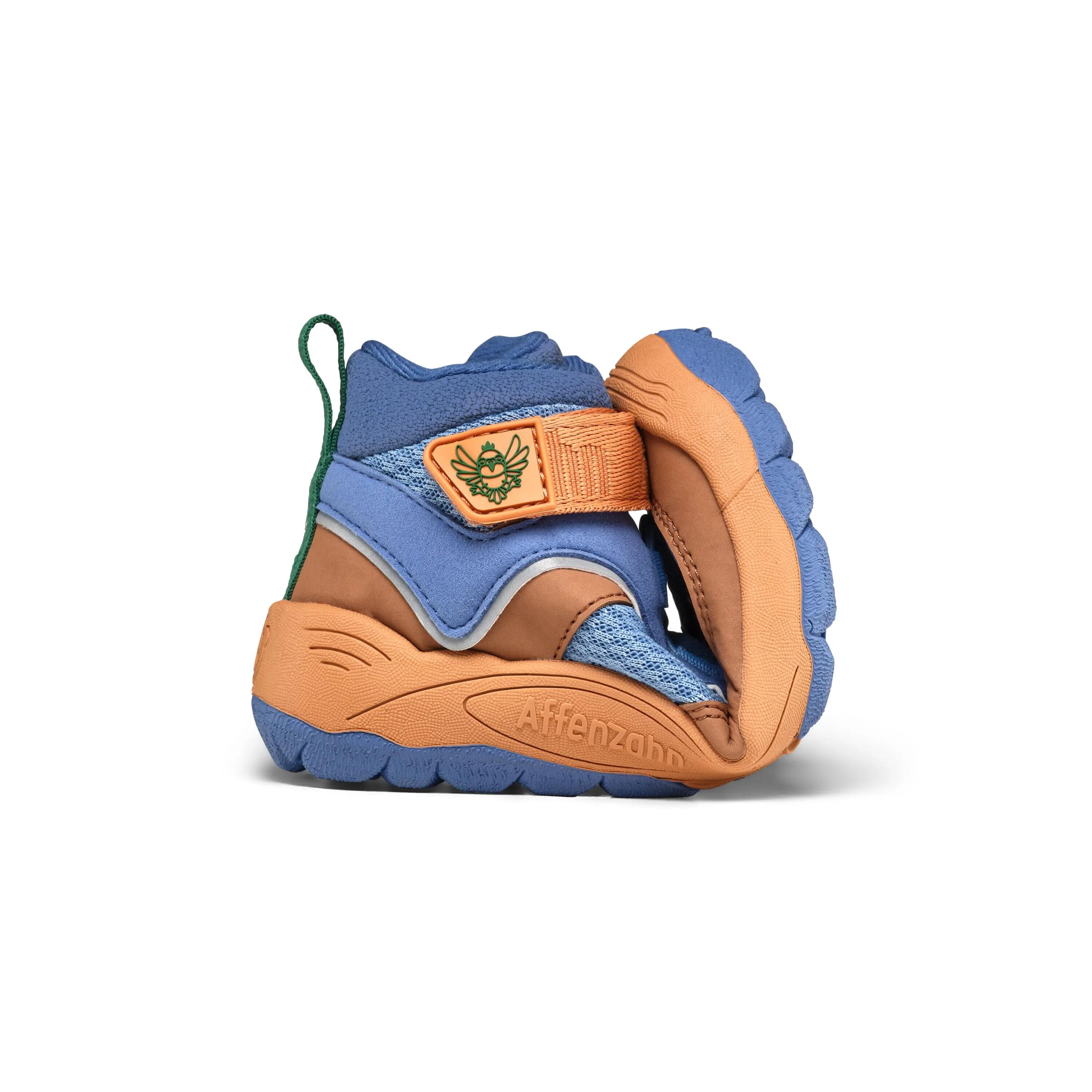 Sapatos barefoot impermeáveis para crianças - Explory Bird of Paradise - Azul 7/9