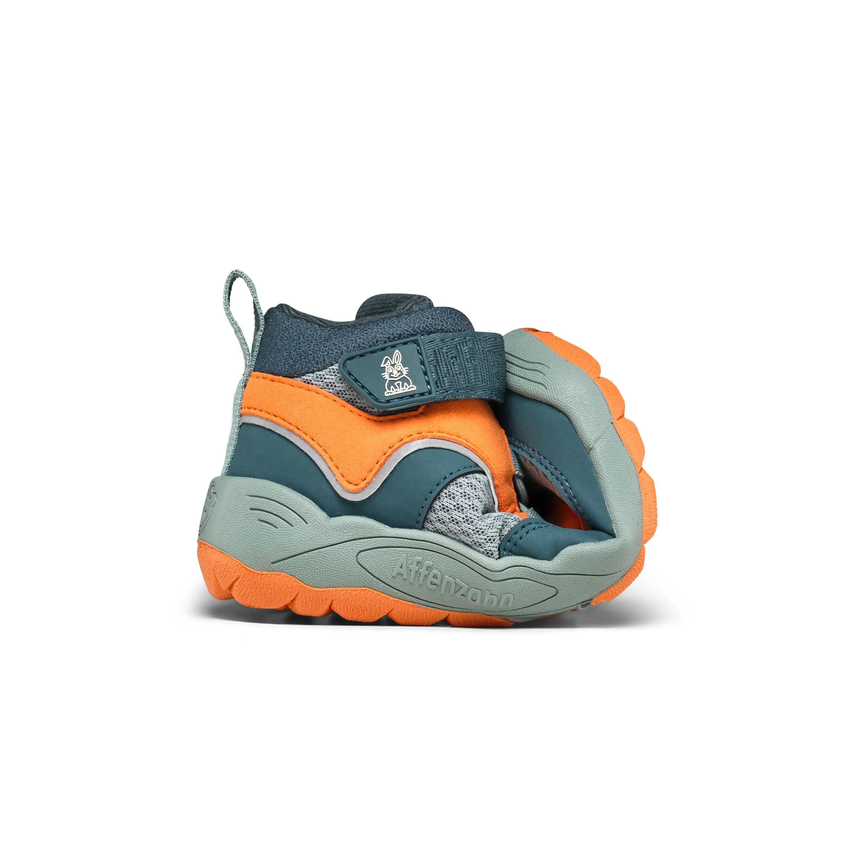 Chaussures - enfants - barefoot véganes imperméables - explory rabbit - vert 7/9