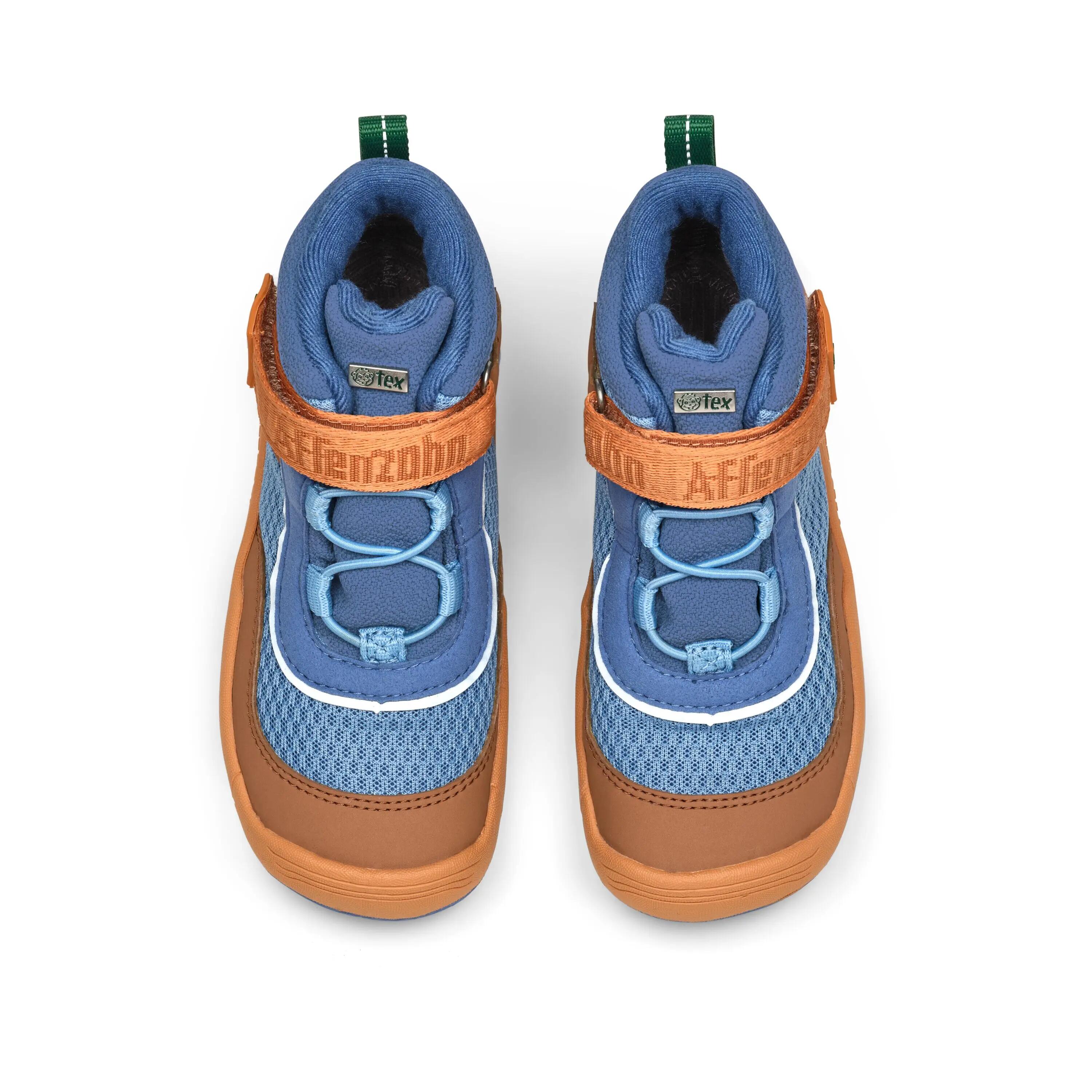 Sapatos barefoot impermeáveis para crianças - Explory Bird of Paradise - Azul 5/9