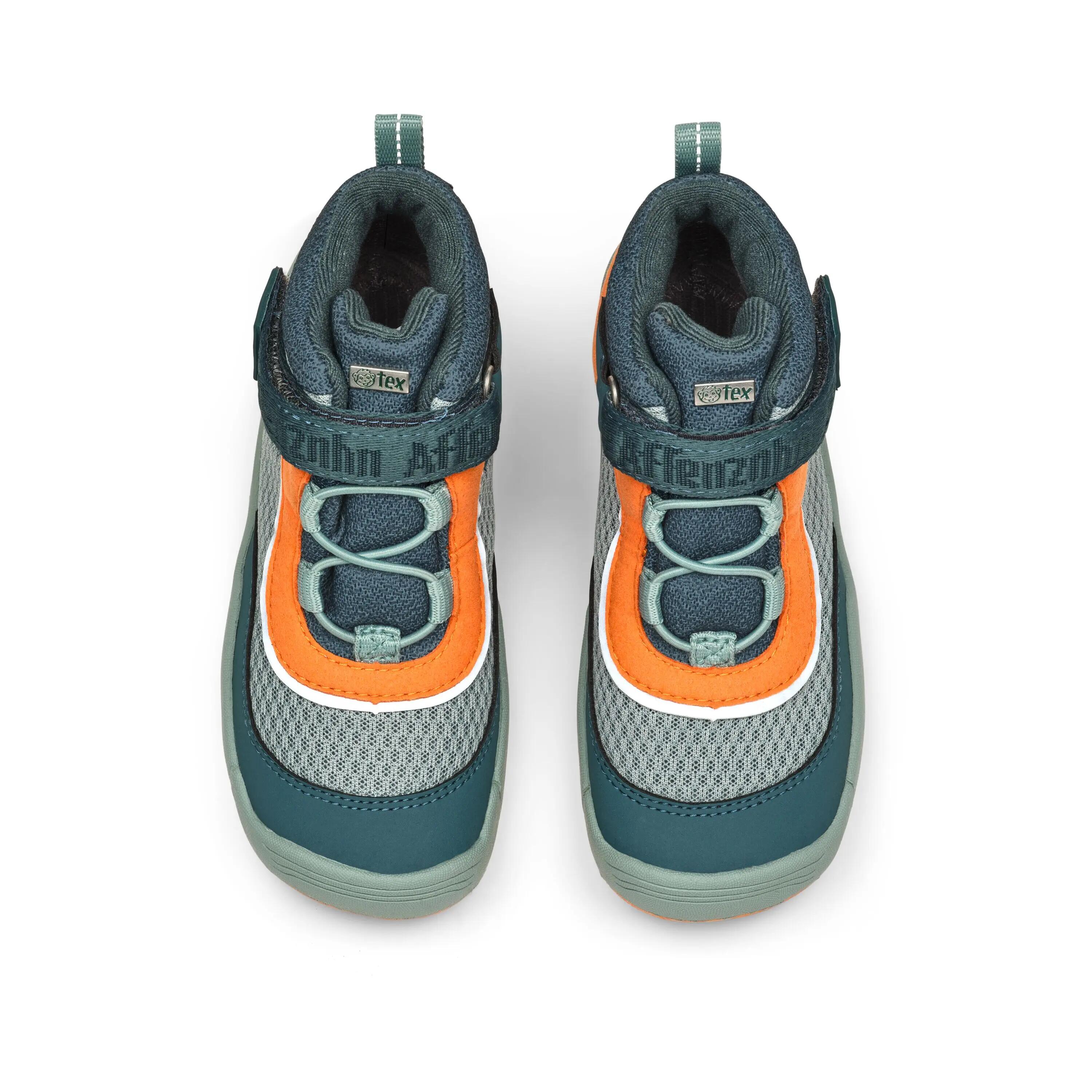 Chaussures - enfants - barefoot véganes imperméables - explory rabbit - vert 5/9
