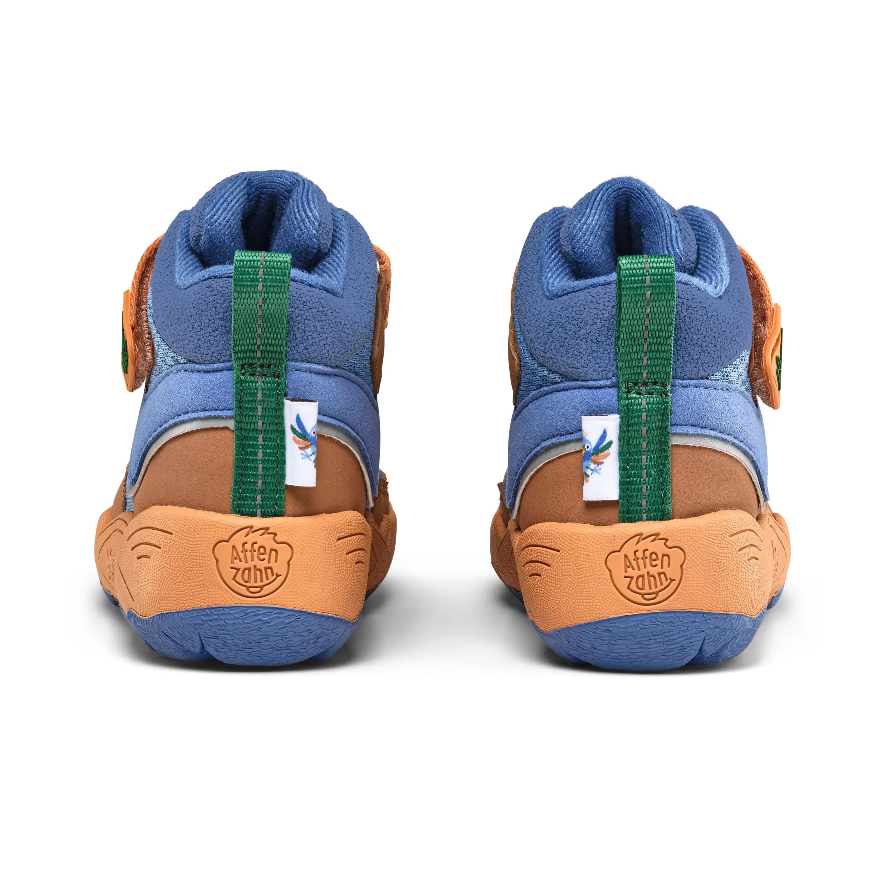 Sapatos barefoot impermeáveis para crianças - Explory Bird of Paradise - Azul 2/9