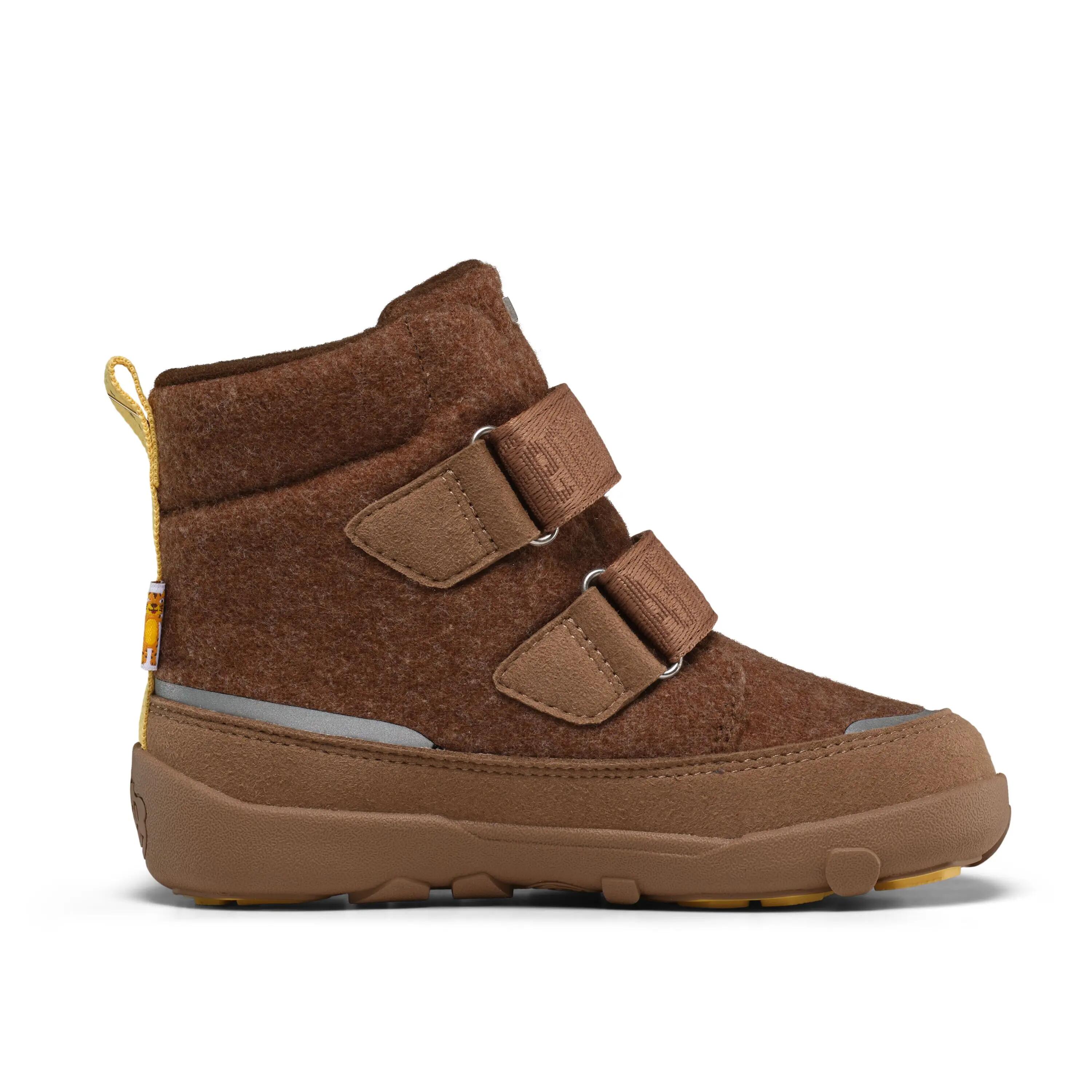Bottes barefoot d’hiver - chaudes et imperméables - Comfy Tiger - marron 3/14