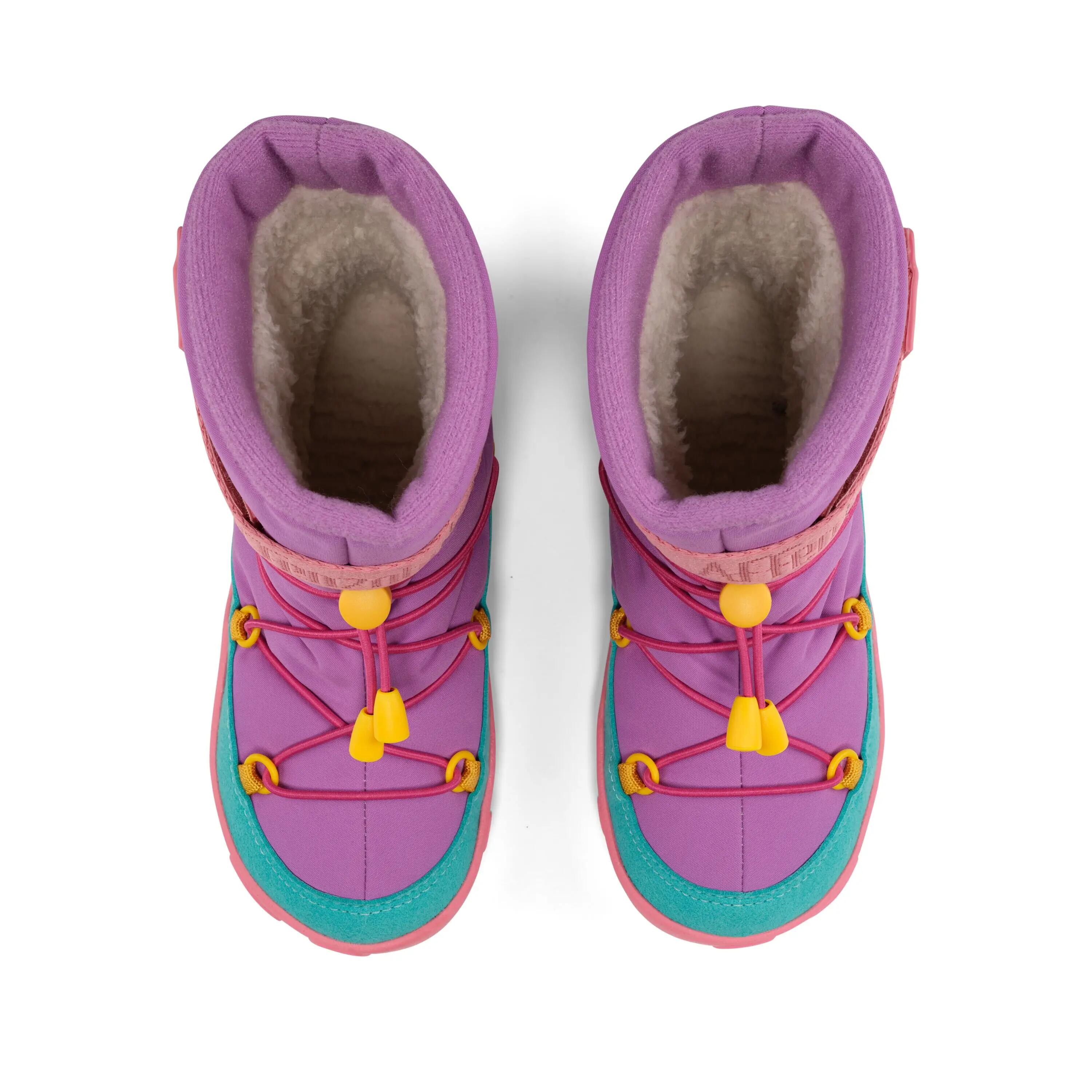 Stivali neve - inverno - Bambini - Vegani, impermeabili - Snowy Owl - Rosa 2/10
