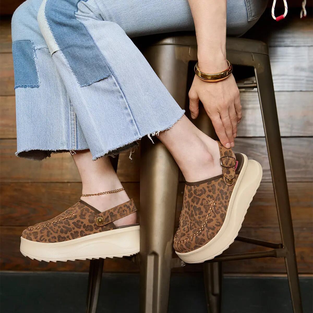 Zuecos casual Delray Mujer 3/5