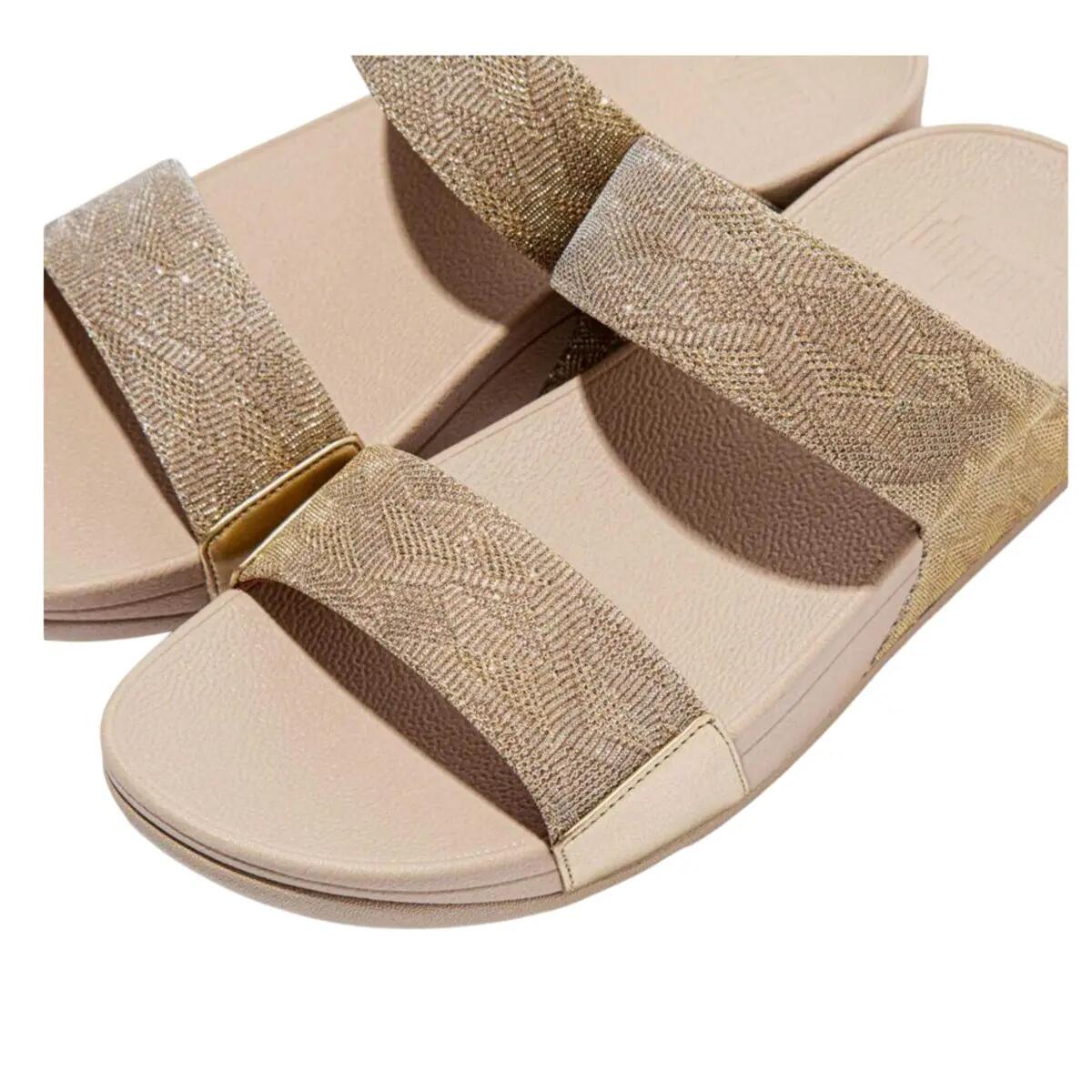 SandaliDonna Fit Flop Lulu Glitz Oro Rosa 5/5