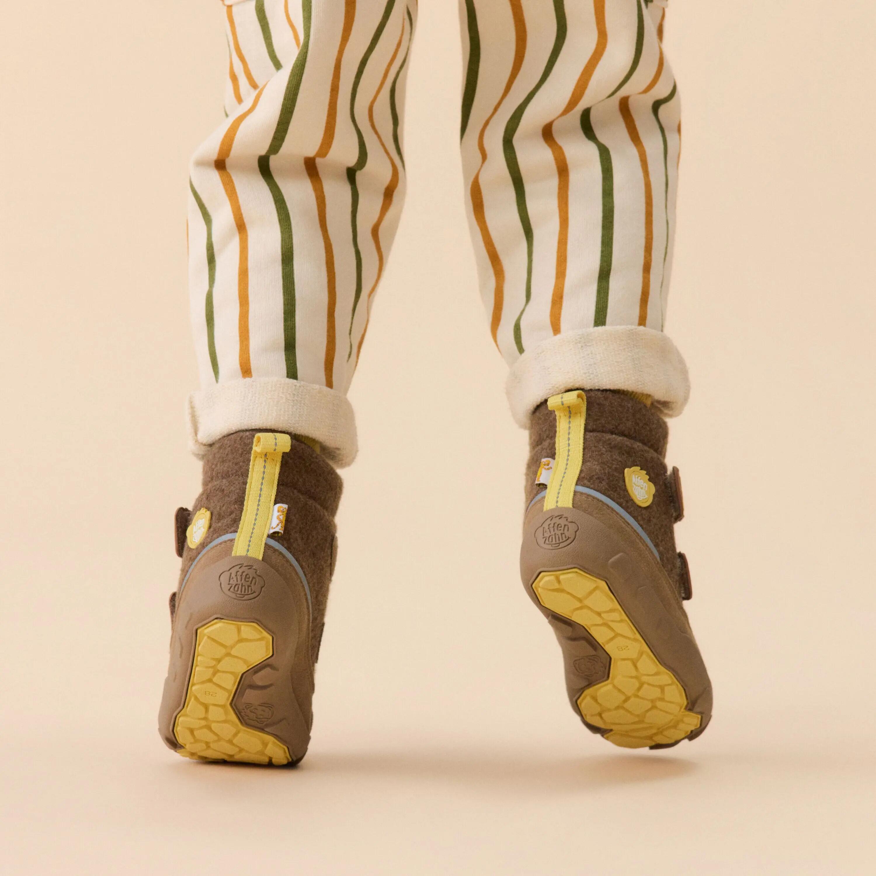 Bottes barefoot d’hiver - chaudes et imperméables - Comfy Tiger - marron 14/14