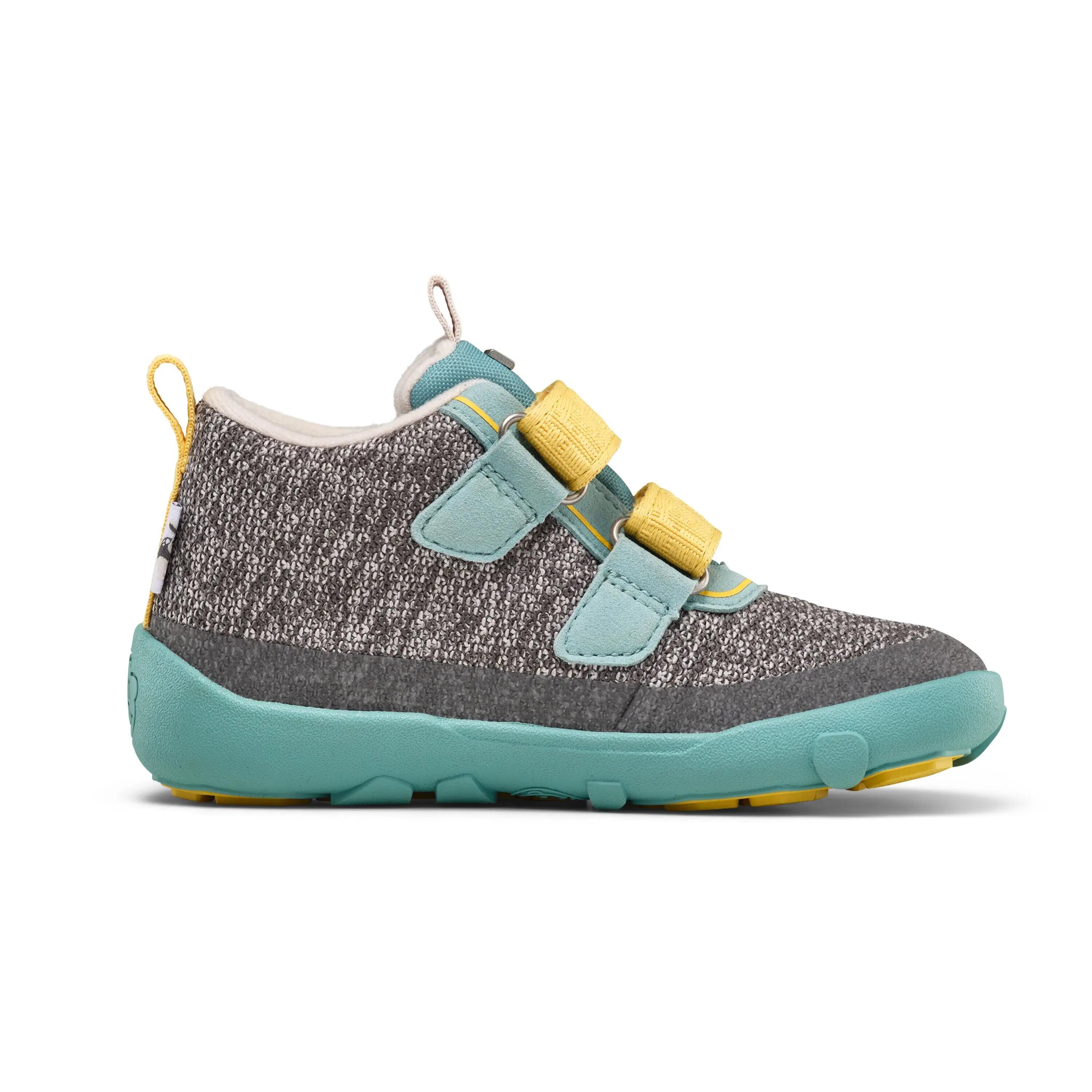 Calçado - Uso diário - Crianças - Barefoot, impermeável - Happy Rhino - Cinzento 3/9