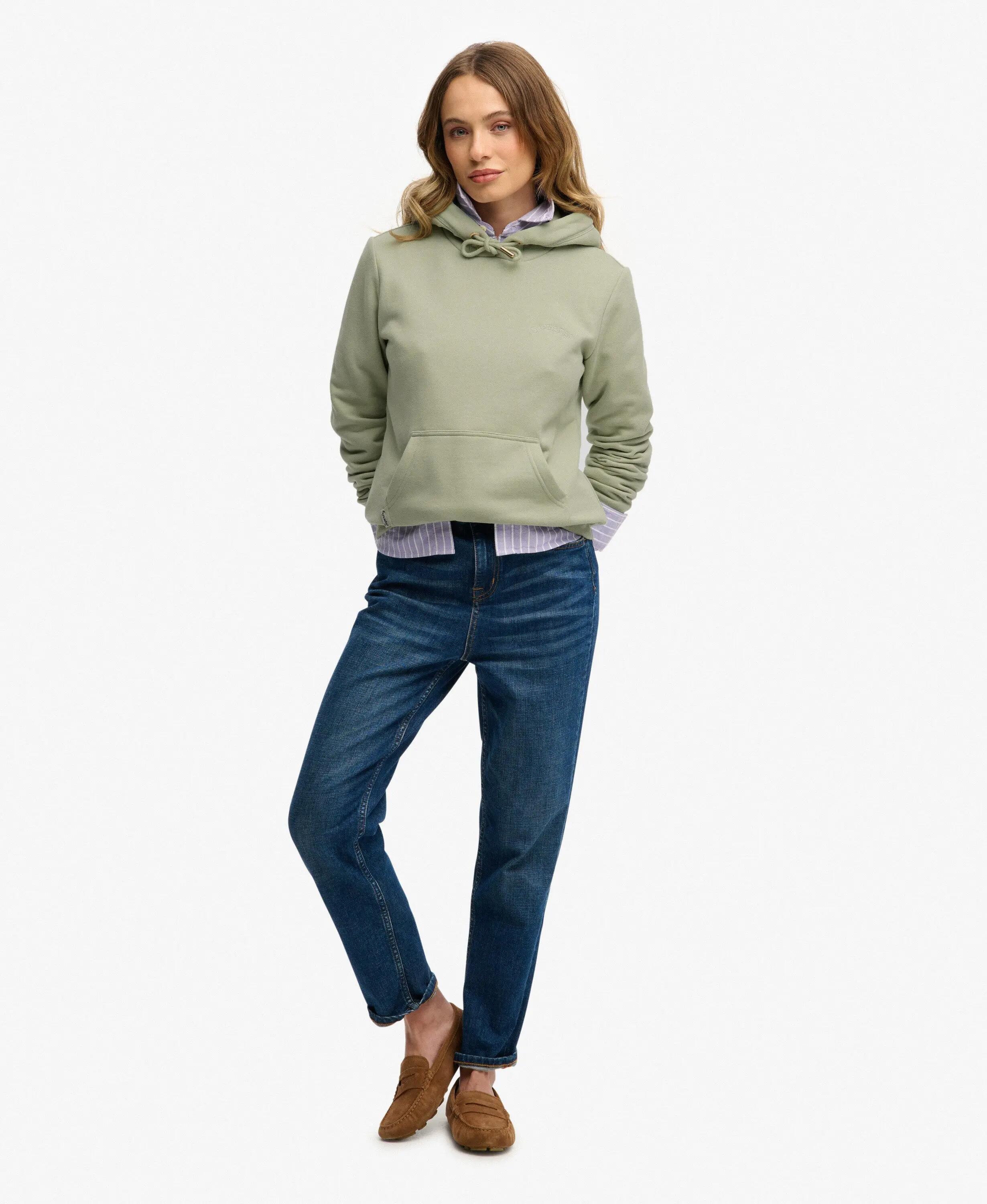 superdry Hoodie Essential Logo bordado – corte relaxed 3/7