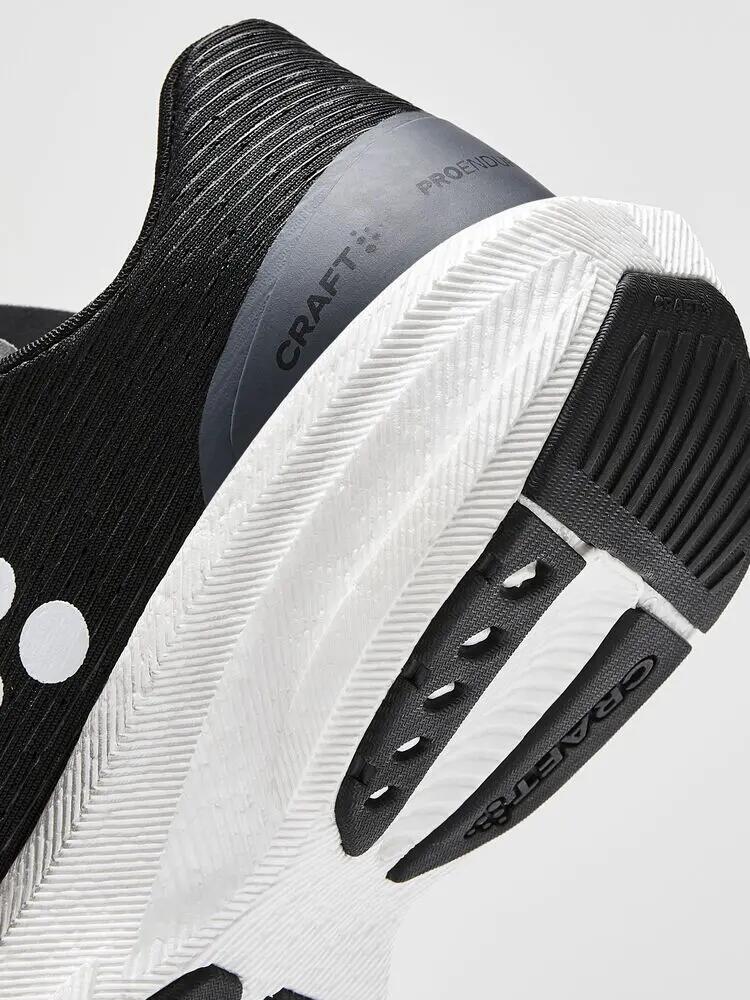 craft PRO Endur Distance M — Scarpe da running reattive, Black-White 3/7