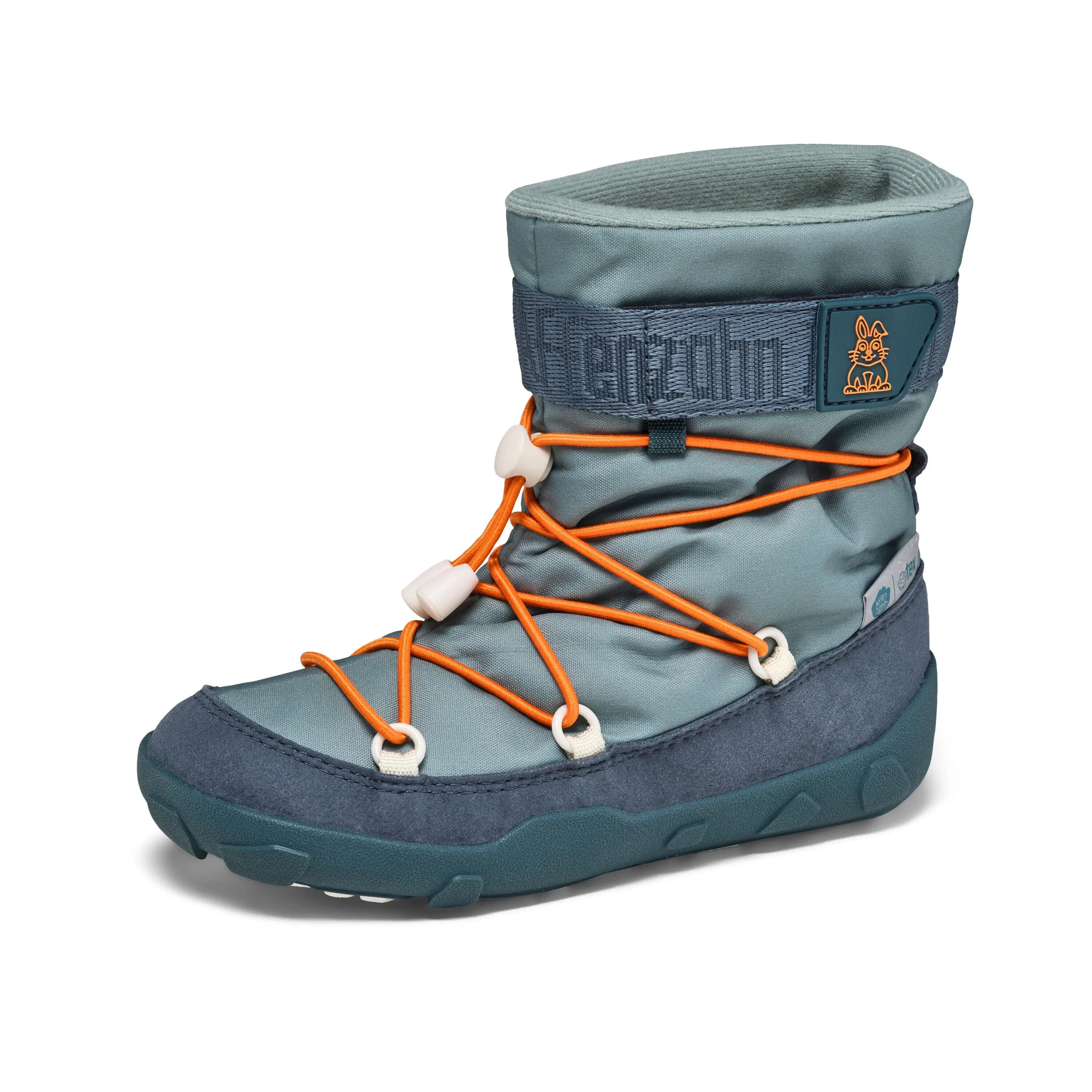 Botas de neve - Crianças - Veganas impermeáveis - Snowy Rabbit - Verde 9/9
