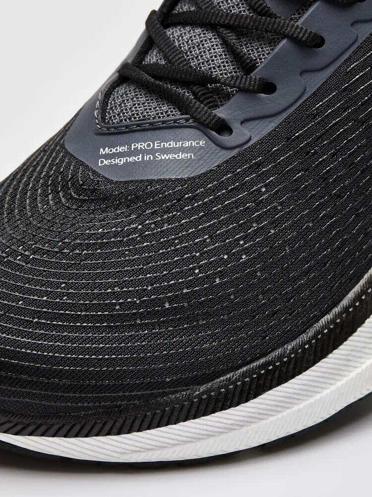 craft PRO Endur Distance M — Scarpe da running reattive, Black-White 2/7