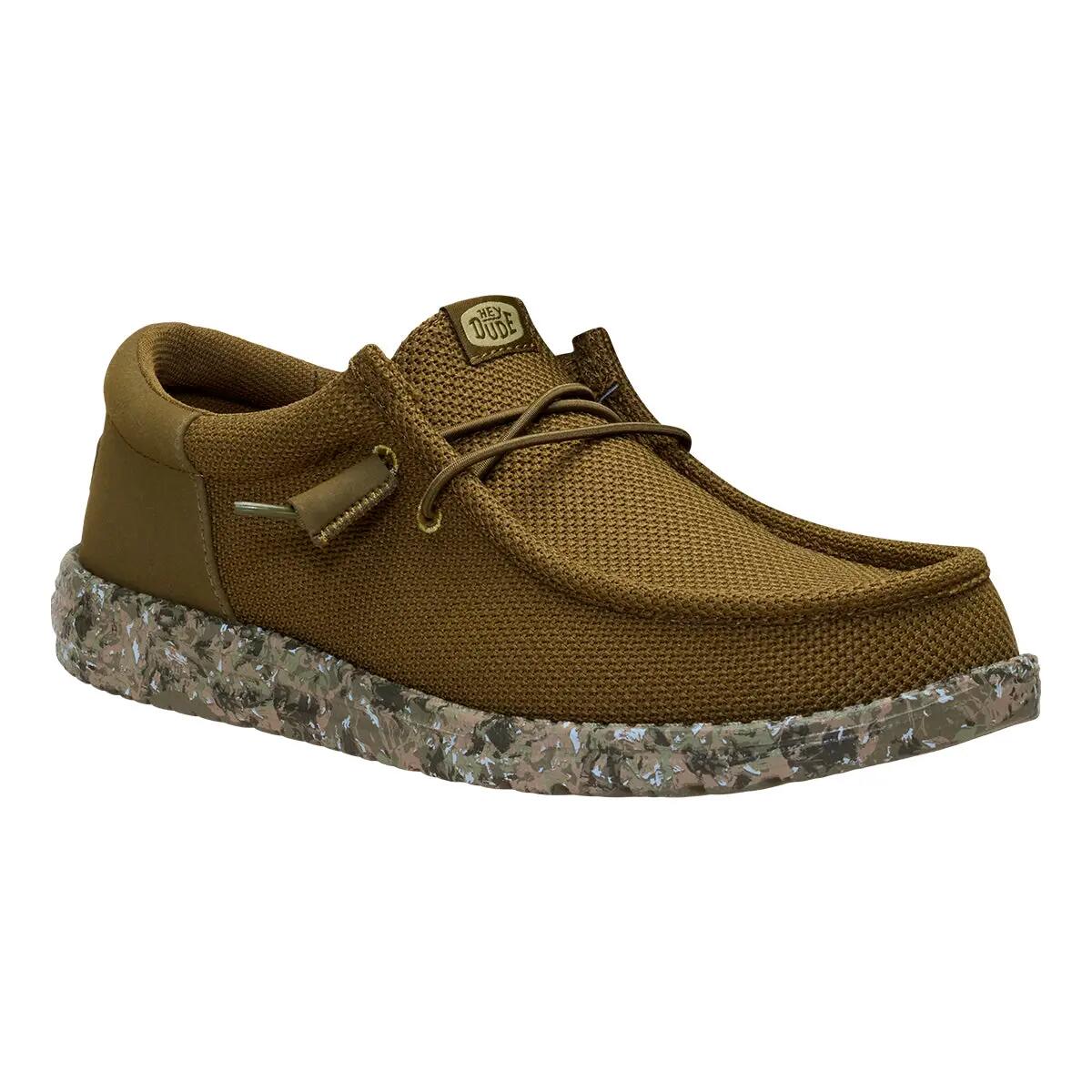 Zapatillas casuales - Hombre - Malla y Easy-on - WALLY FUNK - Verde oliva 5/5