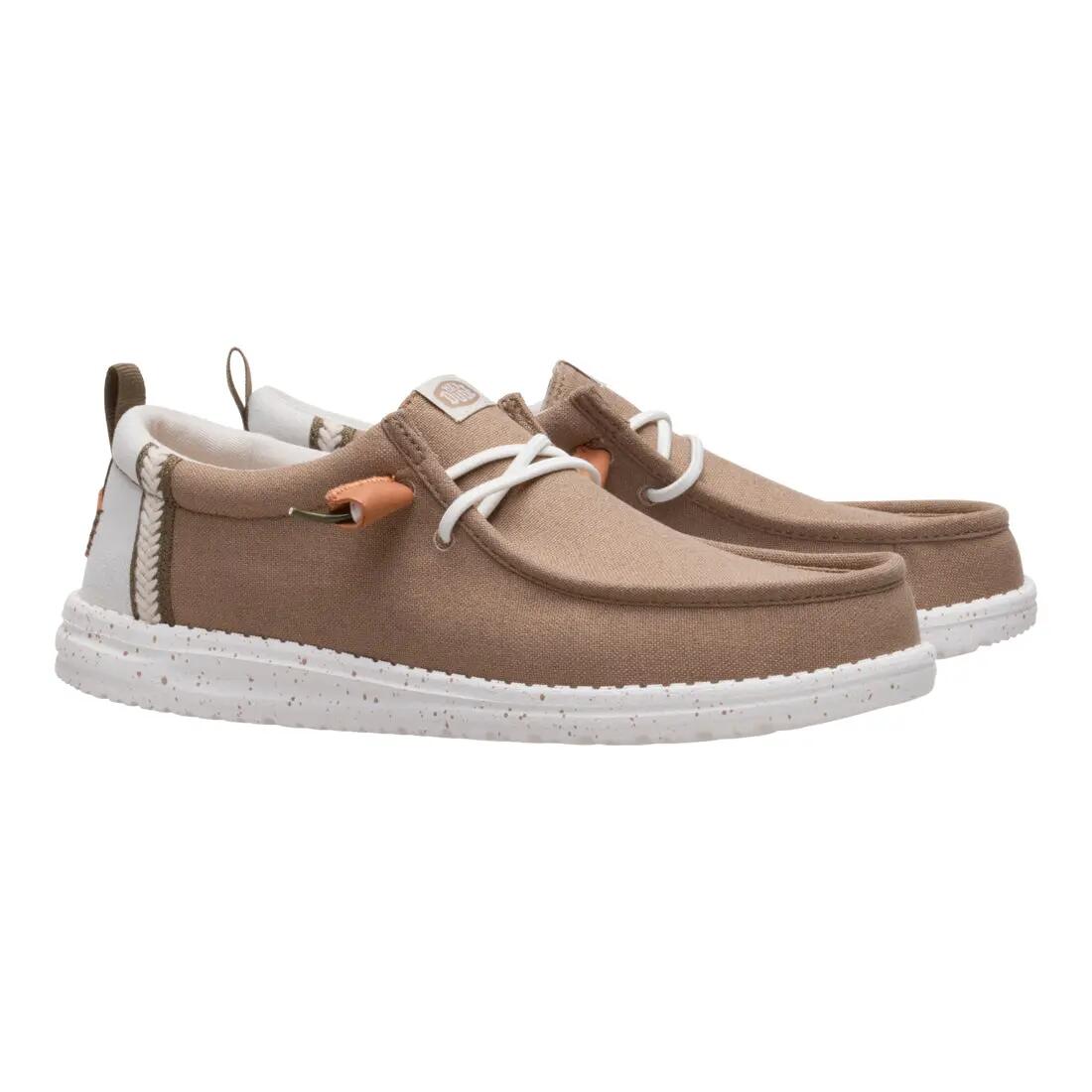 HeyDude Męskie Mokasyny Wally Summer Linen 3/6