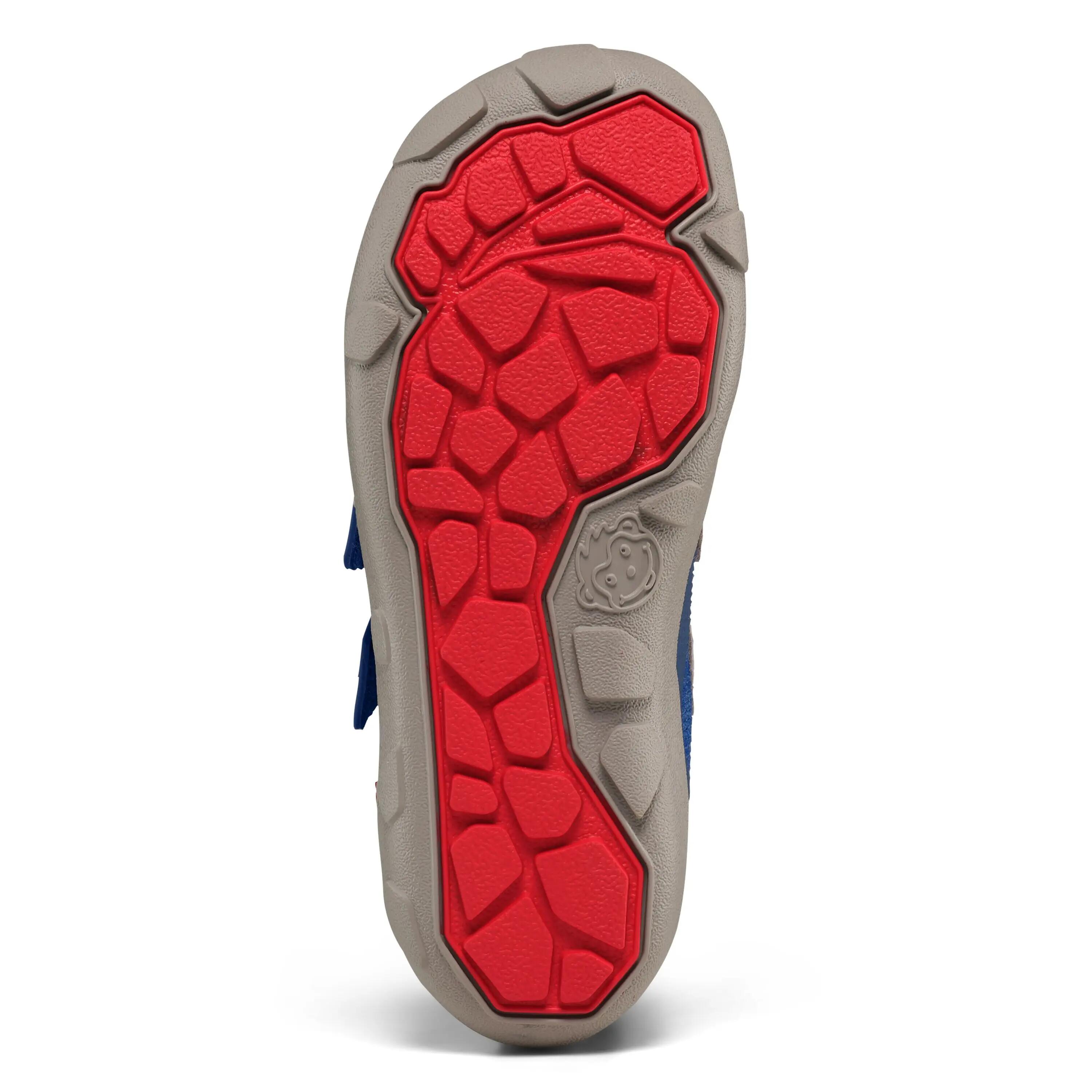 Chaussures - plein air - enfants - barefoot imperméables - happy whale - bleu 5/11