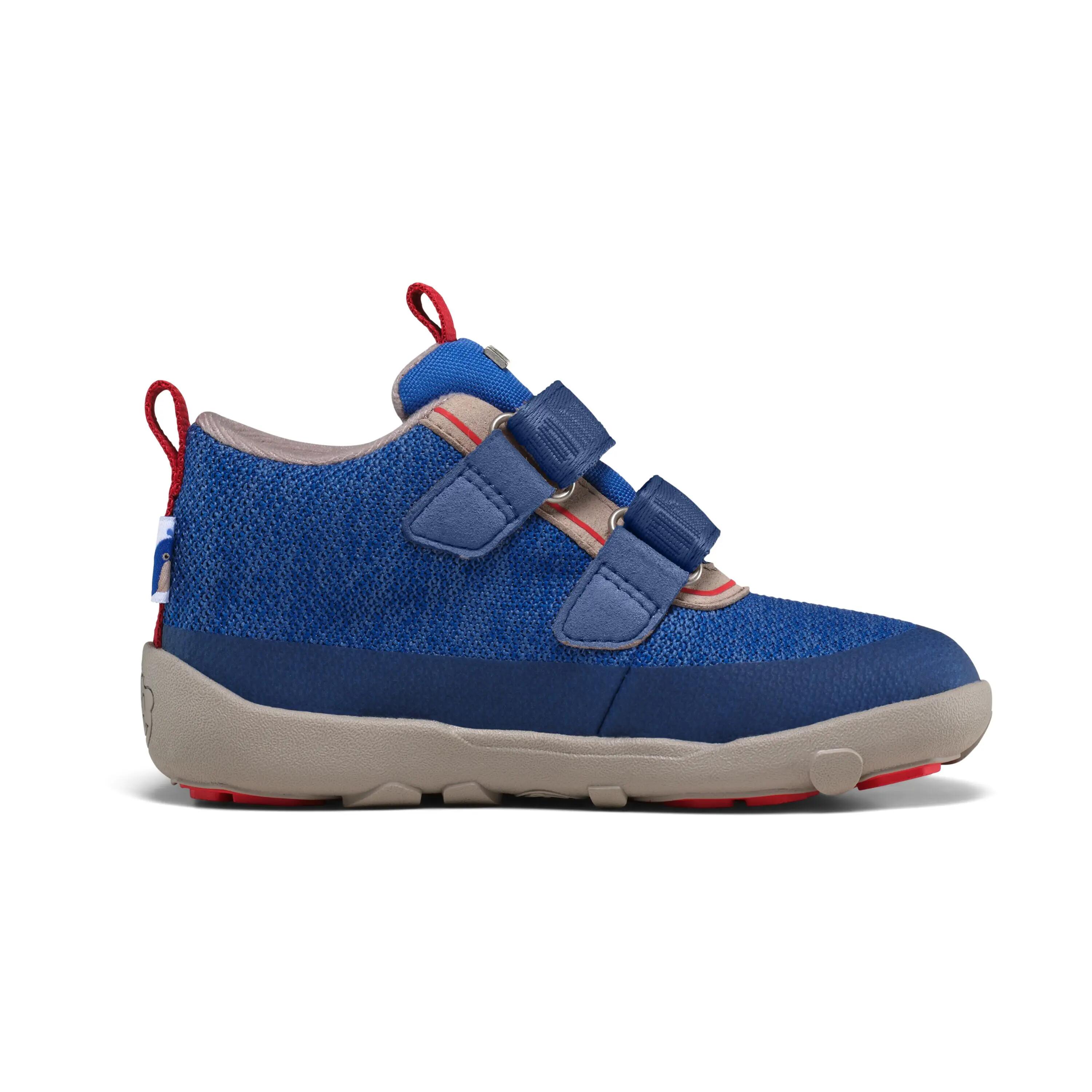 Chaussures - plein air - enfants - barefoot imperméables - happy whale - bleu 2/11