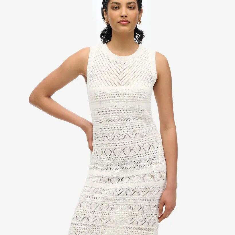 Short crochet dress for women Superdry