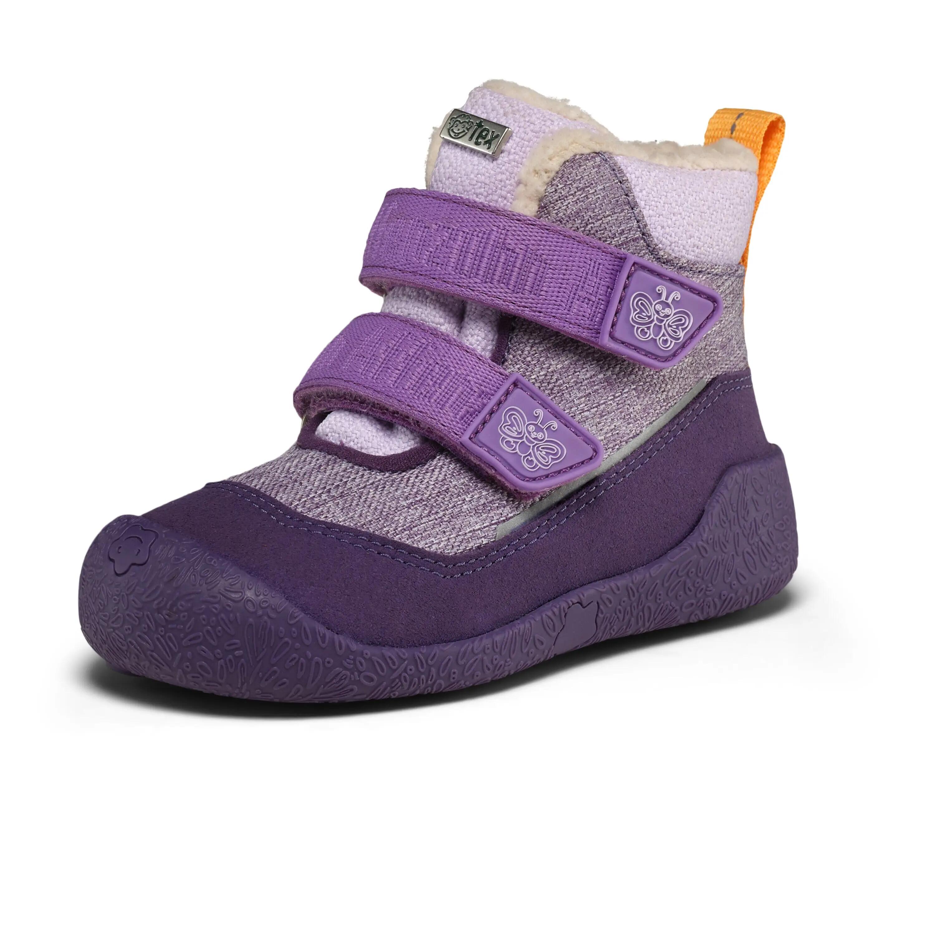 Botas - Criança - Veganas impermeáveis - Snuggy Butterfly 10/14