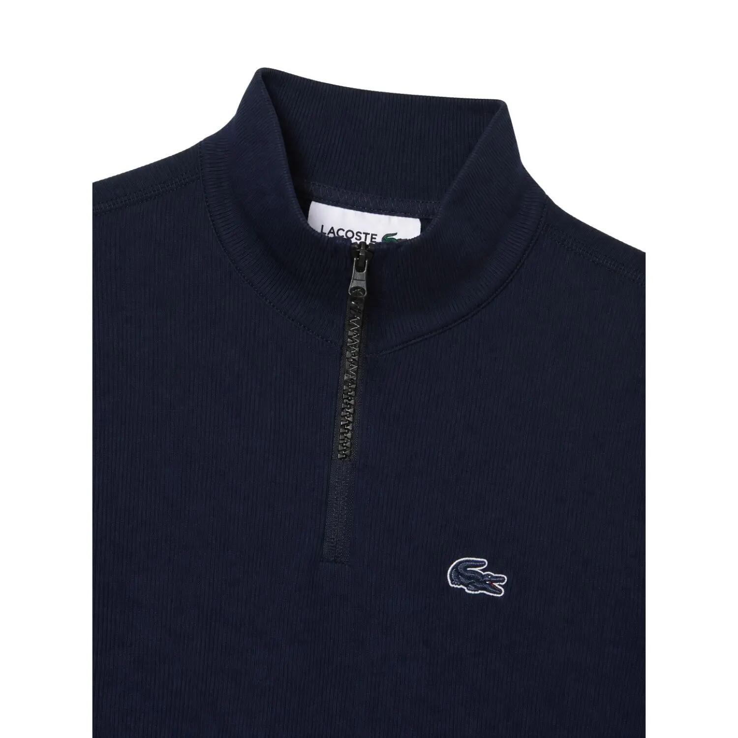 Koszulka damska Lacoste Contrast Bands Zip Neck Polo 5/5