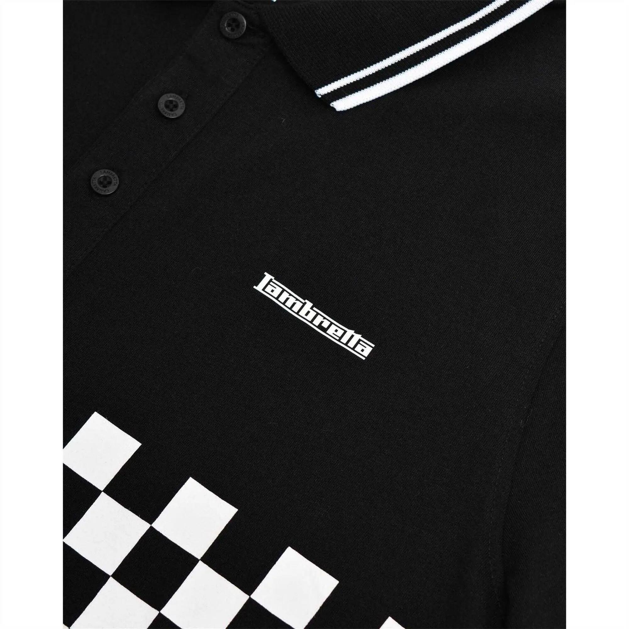 Poloshirt für Herren Schwarz 4/4