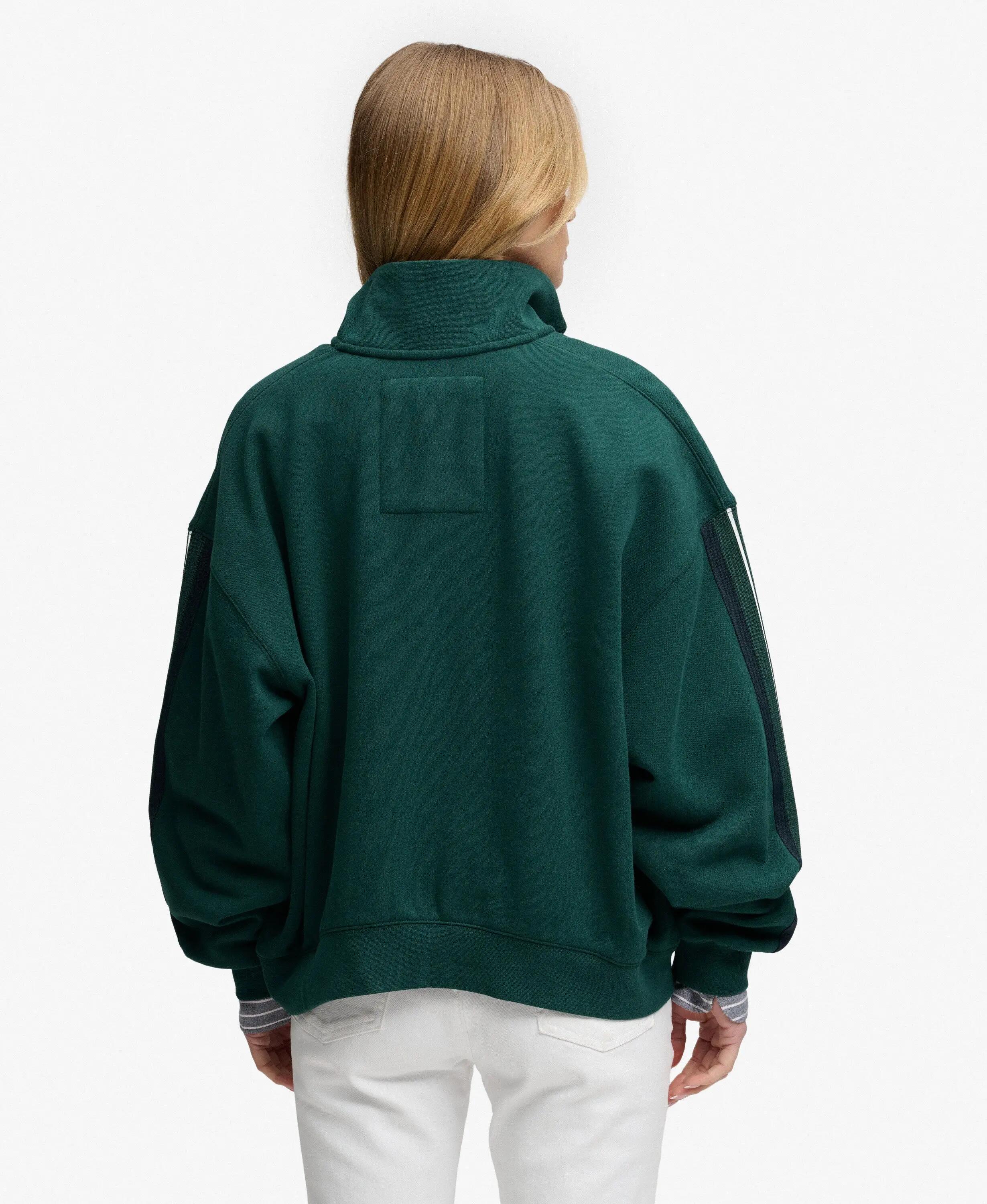 superdry Country Club Appliqué Half Zip Damen-Sweat aus Baumwolle & Recycling 5/6
