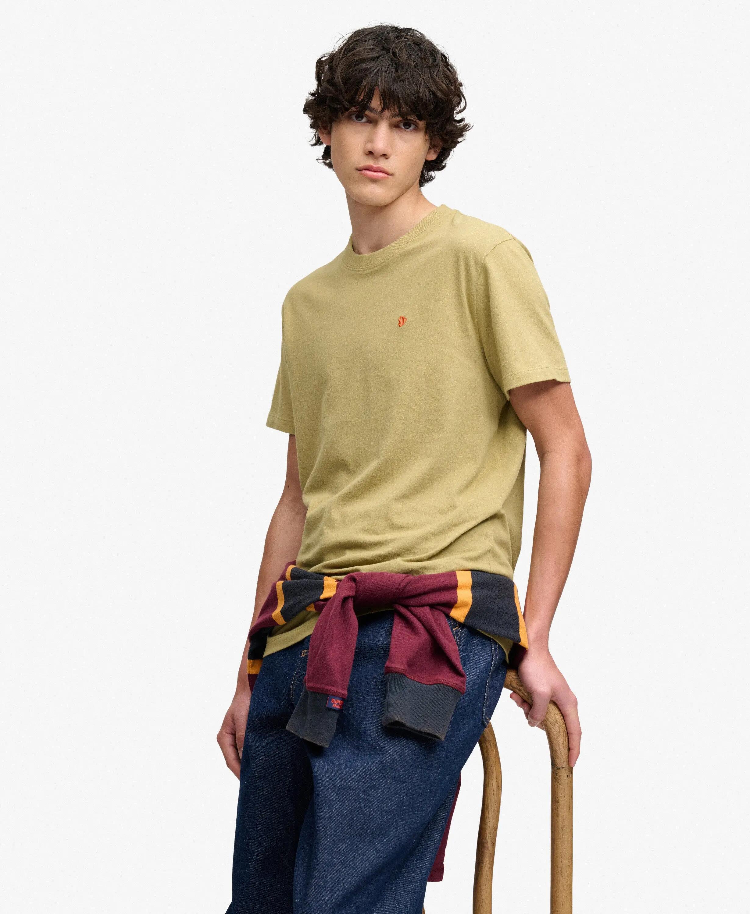 superdry T-shirt SD&Co bordada – 100% algodão orgânico, corte slim – Vintage 2/5