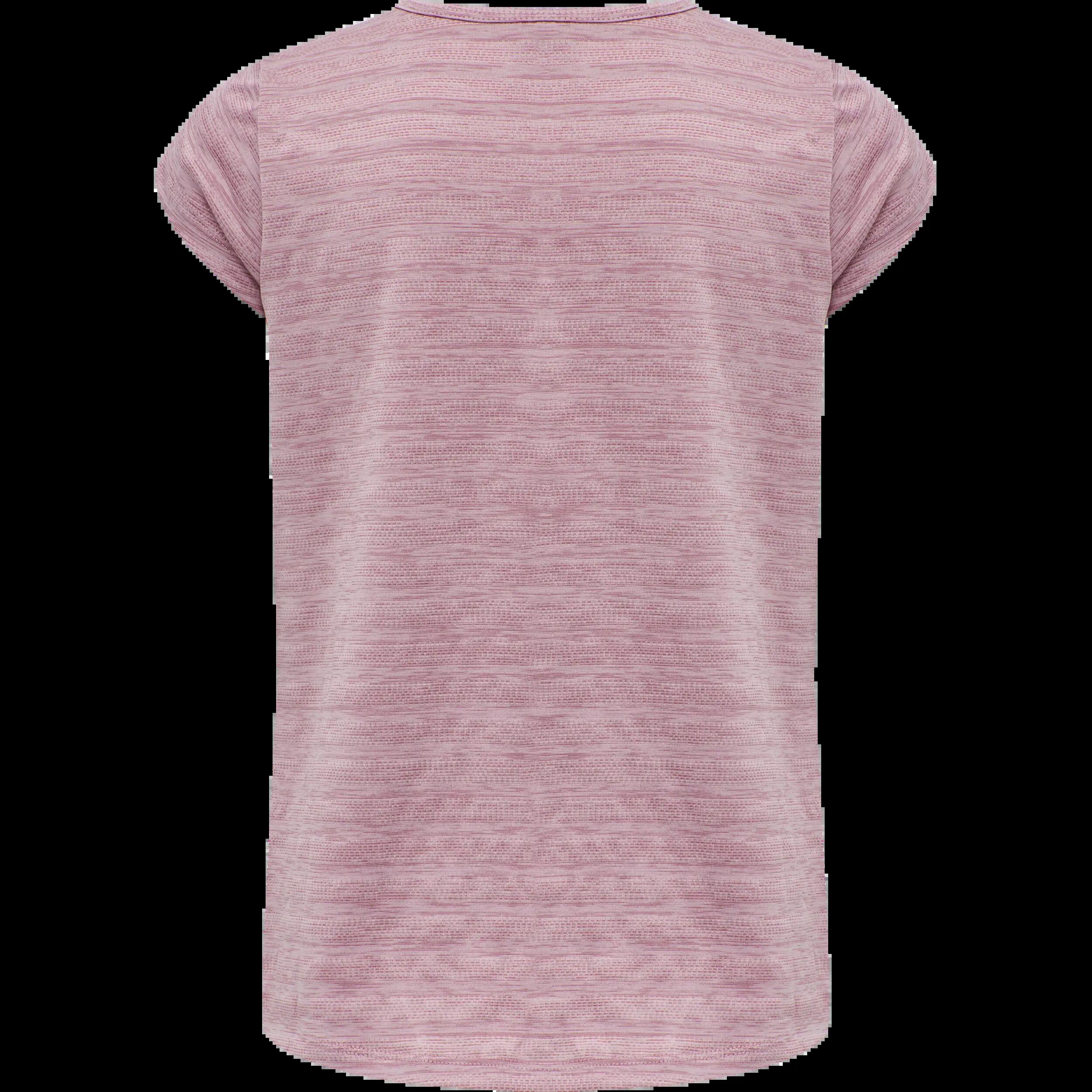 hummel hmlDAKOTA camiseta manga corta a rayas HEATHER ROSE 2/2